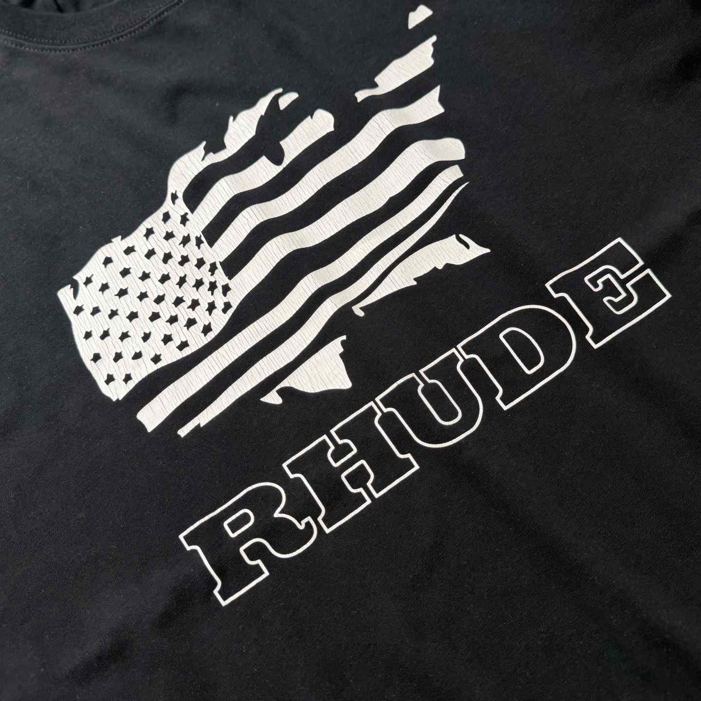 Rhude Banner Tee - DesignerGu
