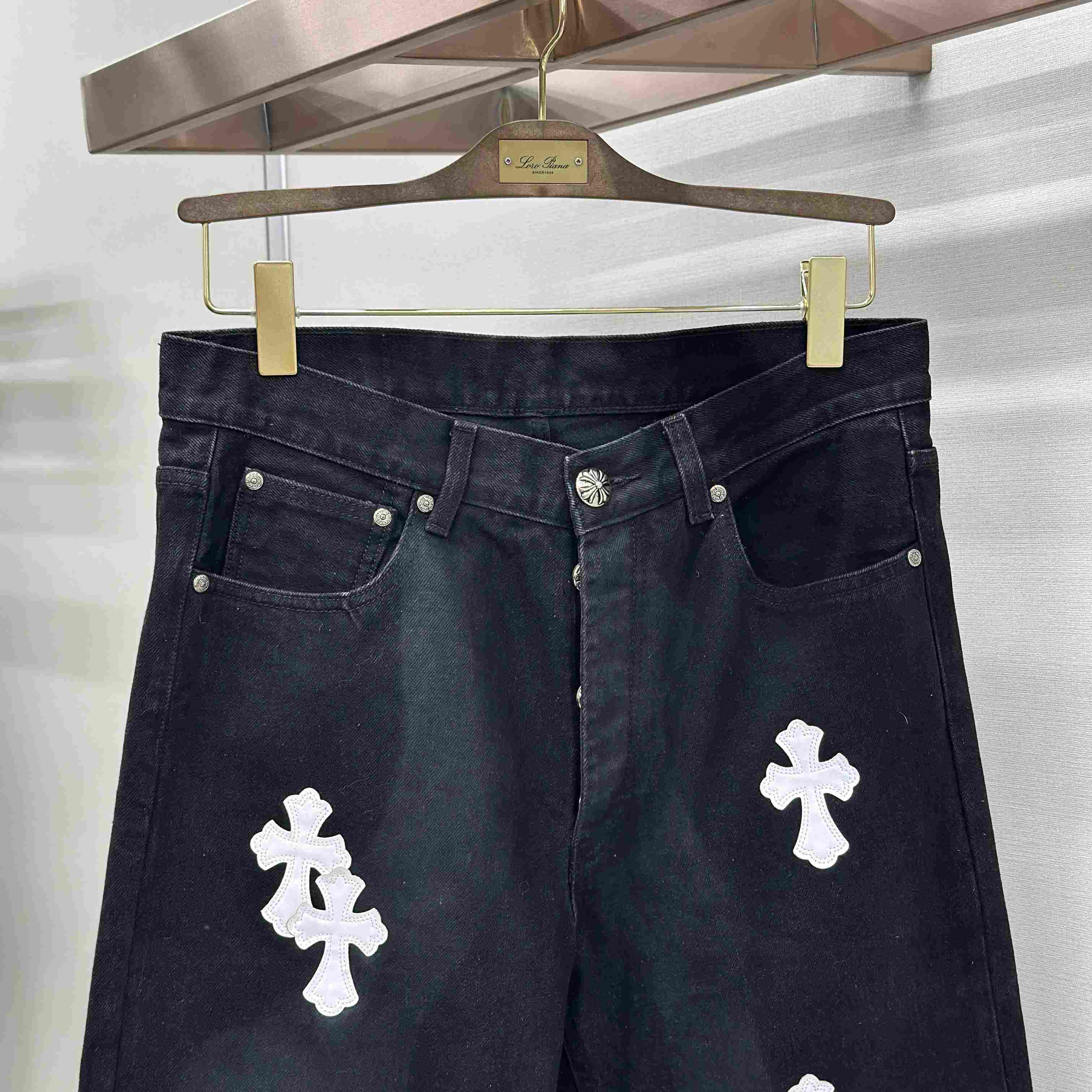 Chrome Hearts Jeans - DesignerGu