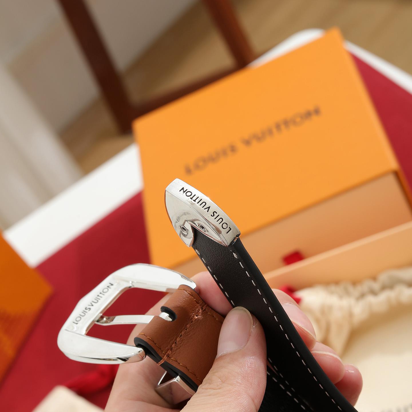 Louis Vuitton LV Dust 25mm Belt - DesignerGu