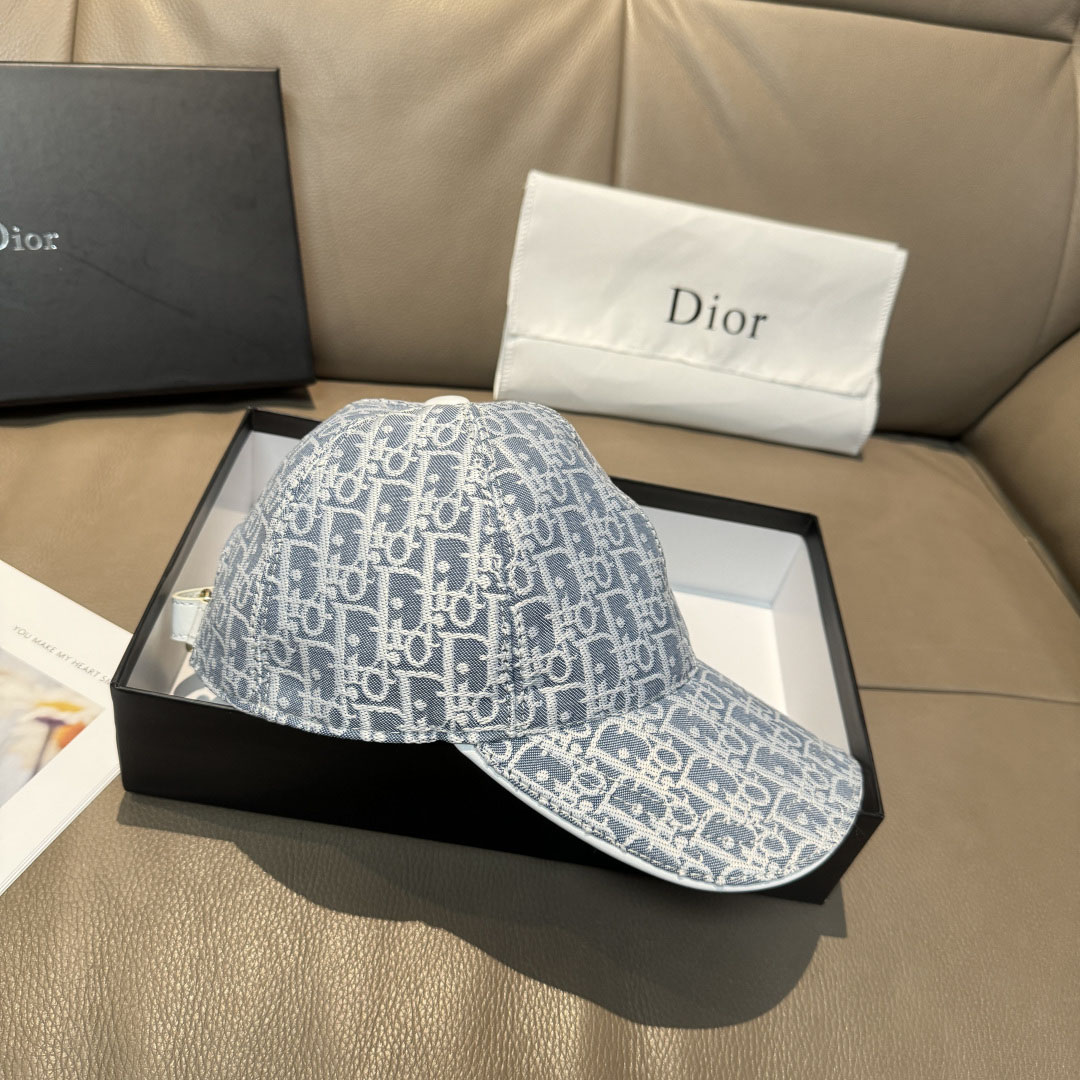Dior Oblique D-Player Cap - DesignerGu