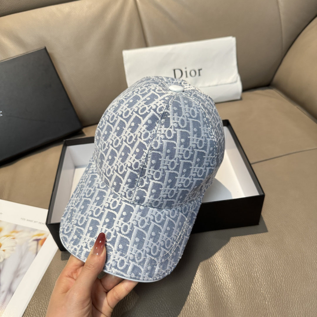Dior Oblique D-Player Cap - DesignerGu