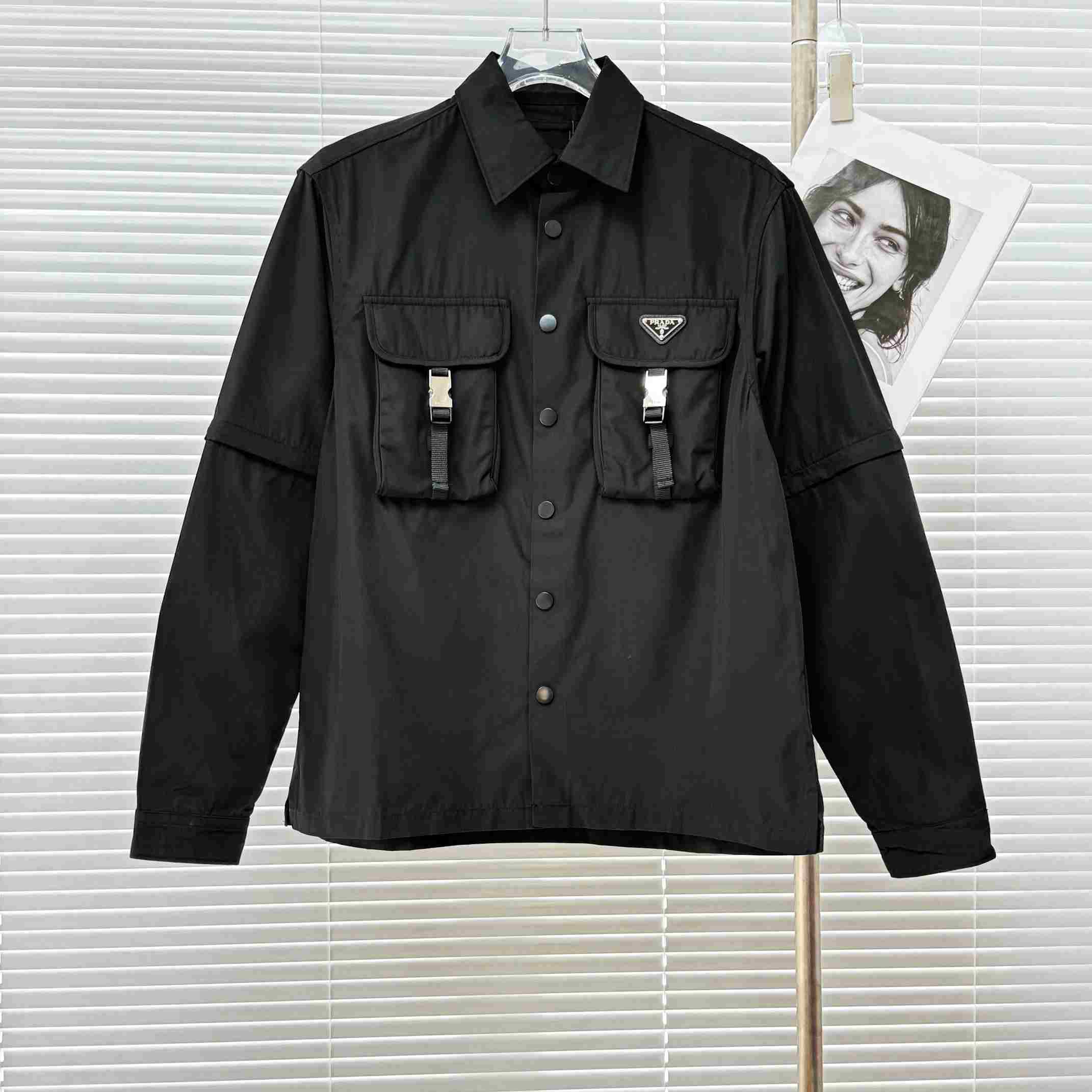 Prada Re-Nylon Shirt - DesignerGu