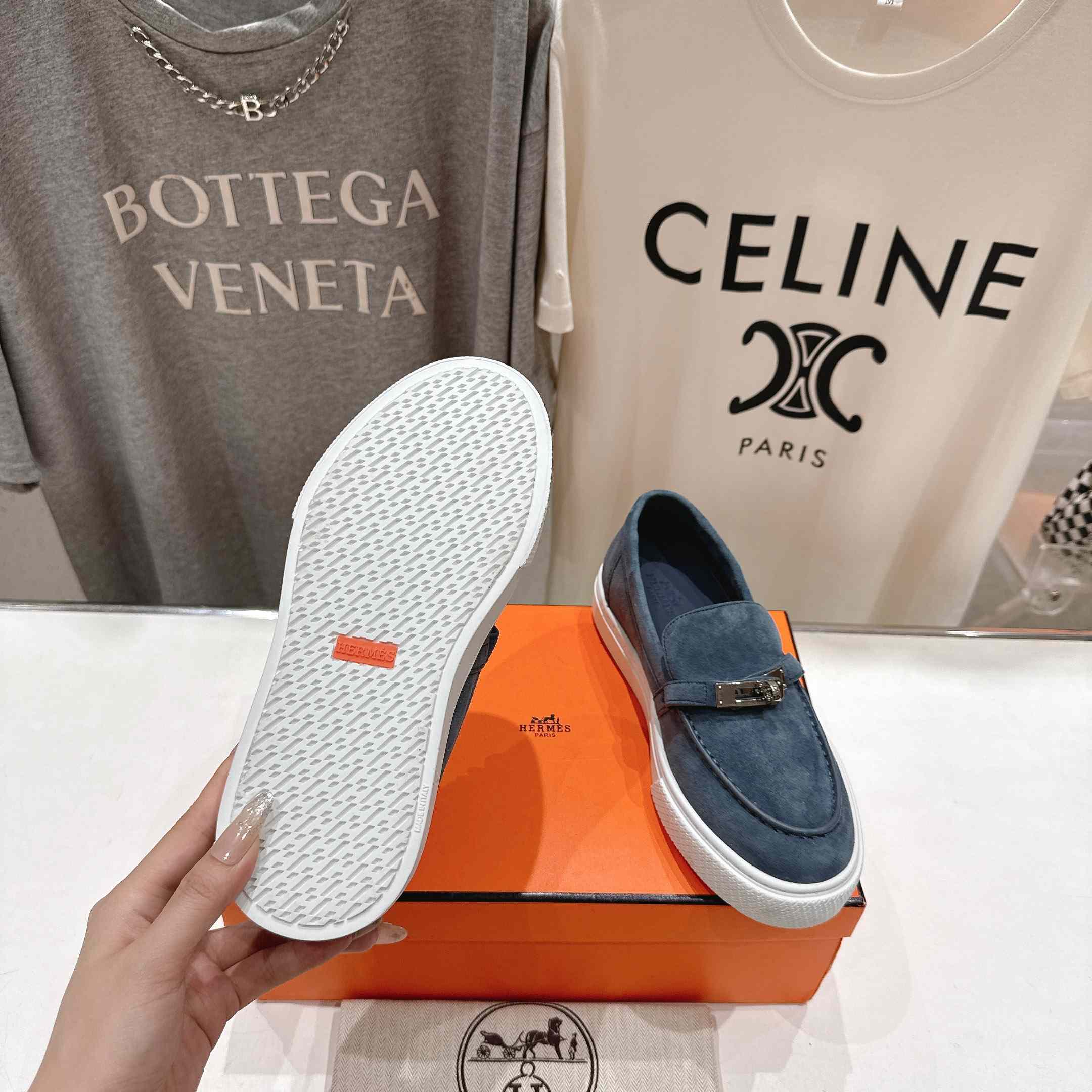 Hermes Game Slip-On Sneaker - DesignerGu