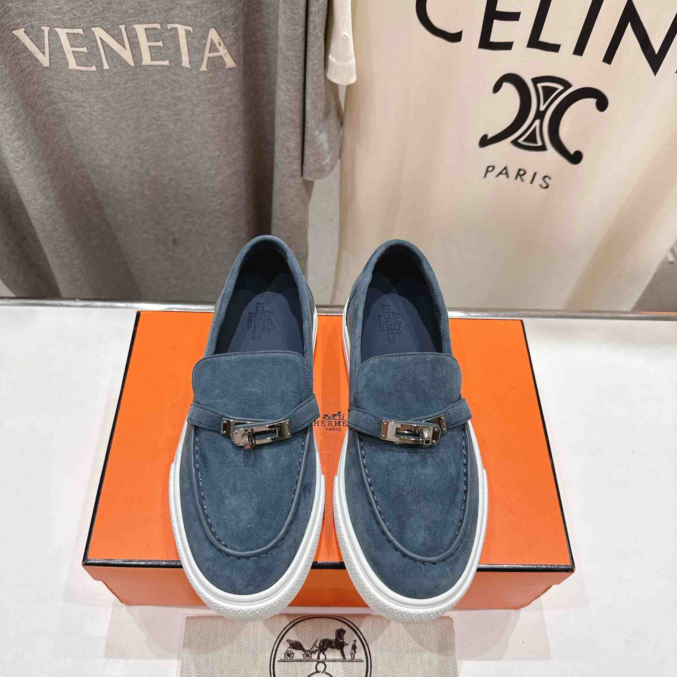 Hermes Game Slip-On Sneaker - DesignerGu