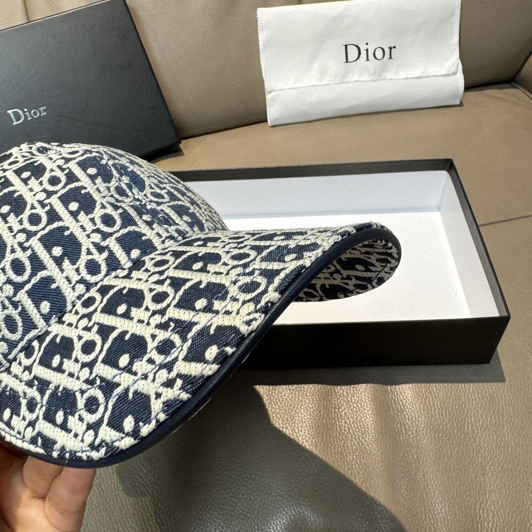 Dior Oblique D-Player Cap - DesignerGu