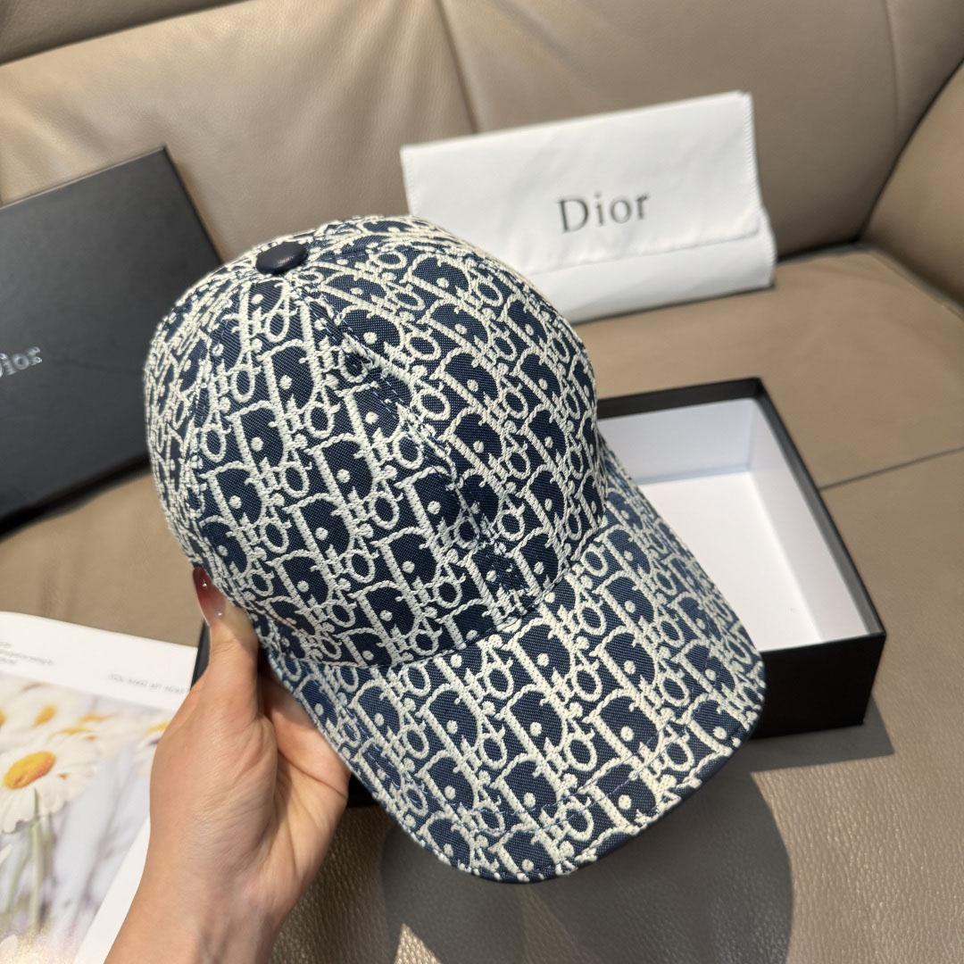 Dior Oblique D-Player Cap - DesignerGu