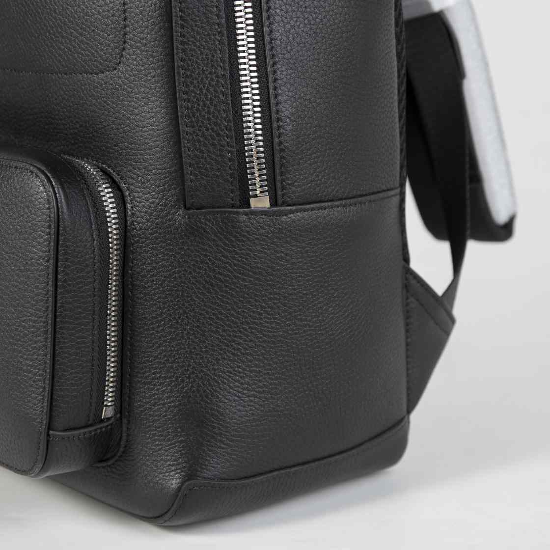 Montblanc Full-Grain Leather Backpack  - DesignerGu