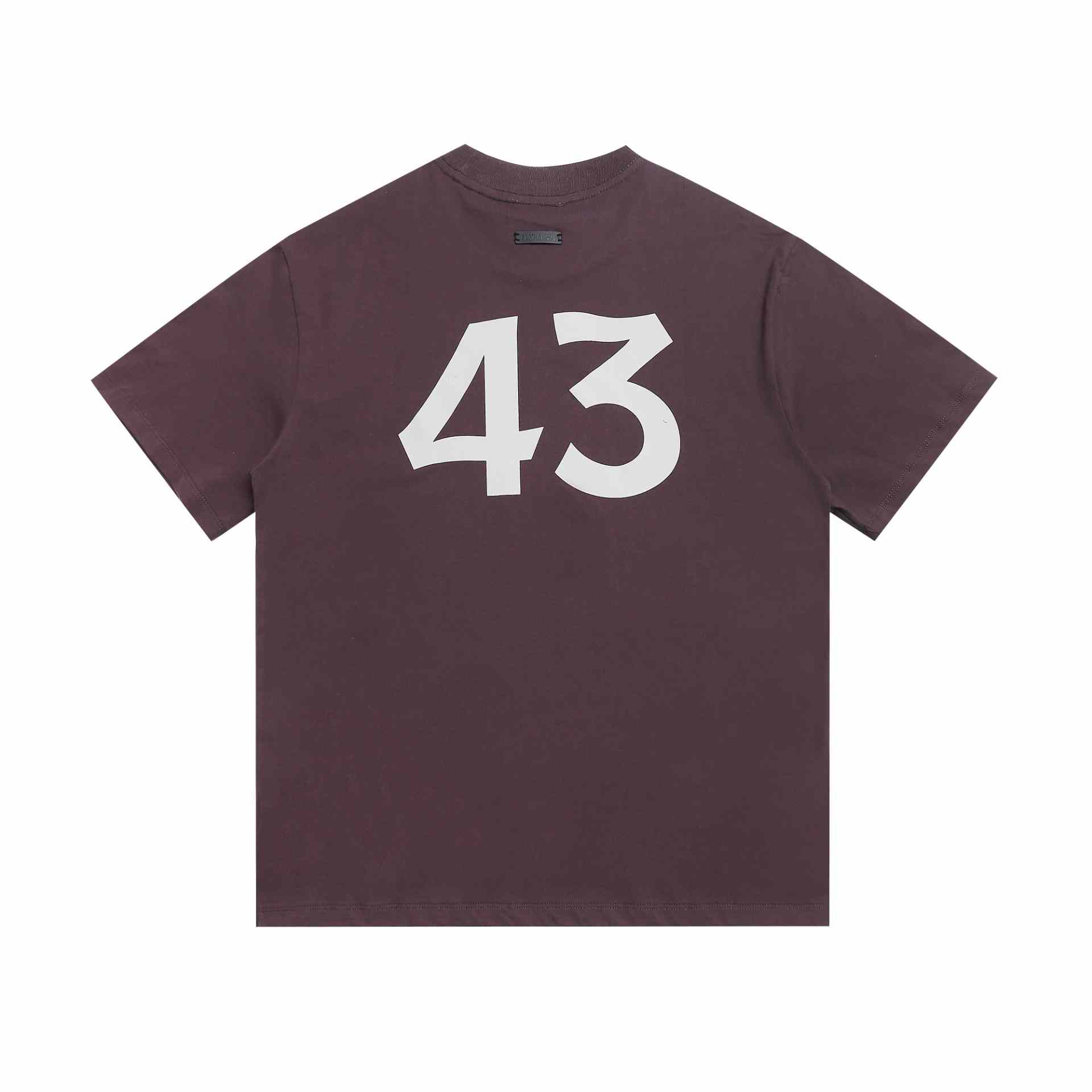 Fear Of God Logo 43 Cotton T-Shirt - DesignerGu