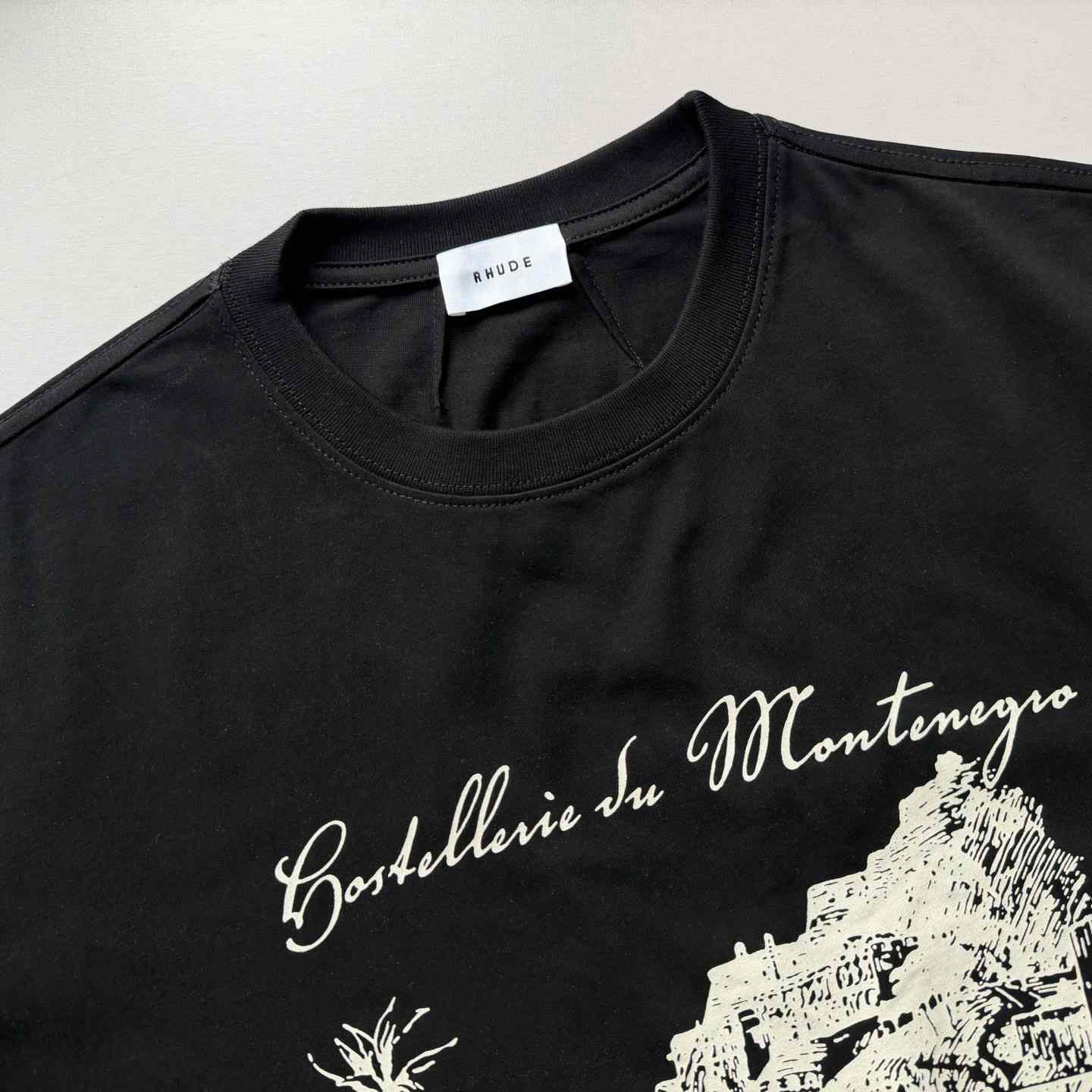 Rhude Montenegro Morada Tee - DesignerGu