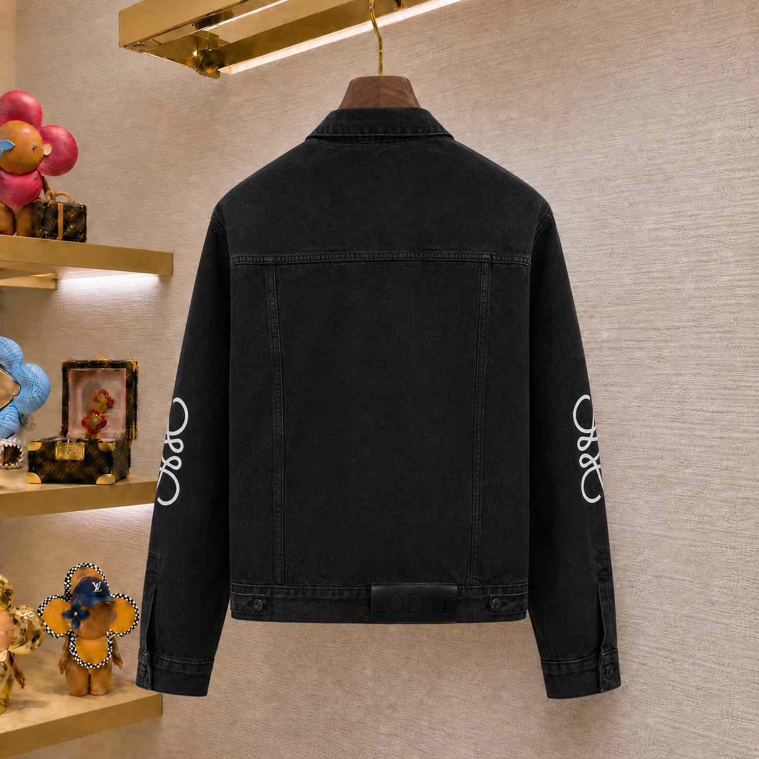 Loewe Anagram Denim Jacket - DesignerGu