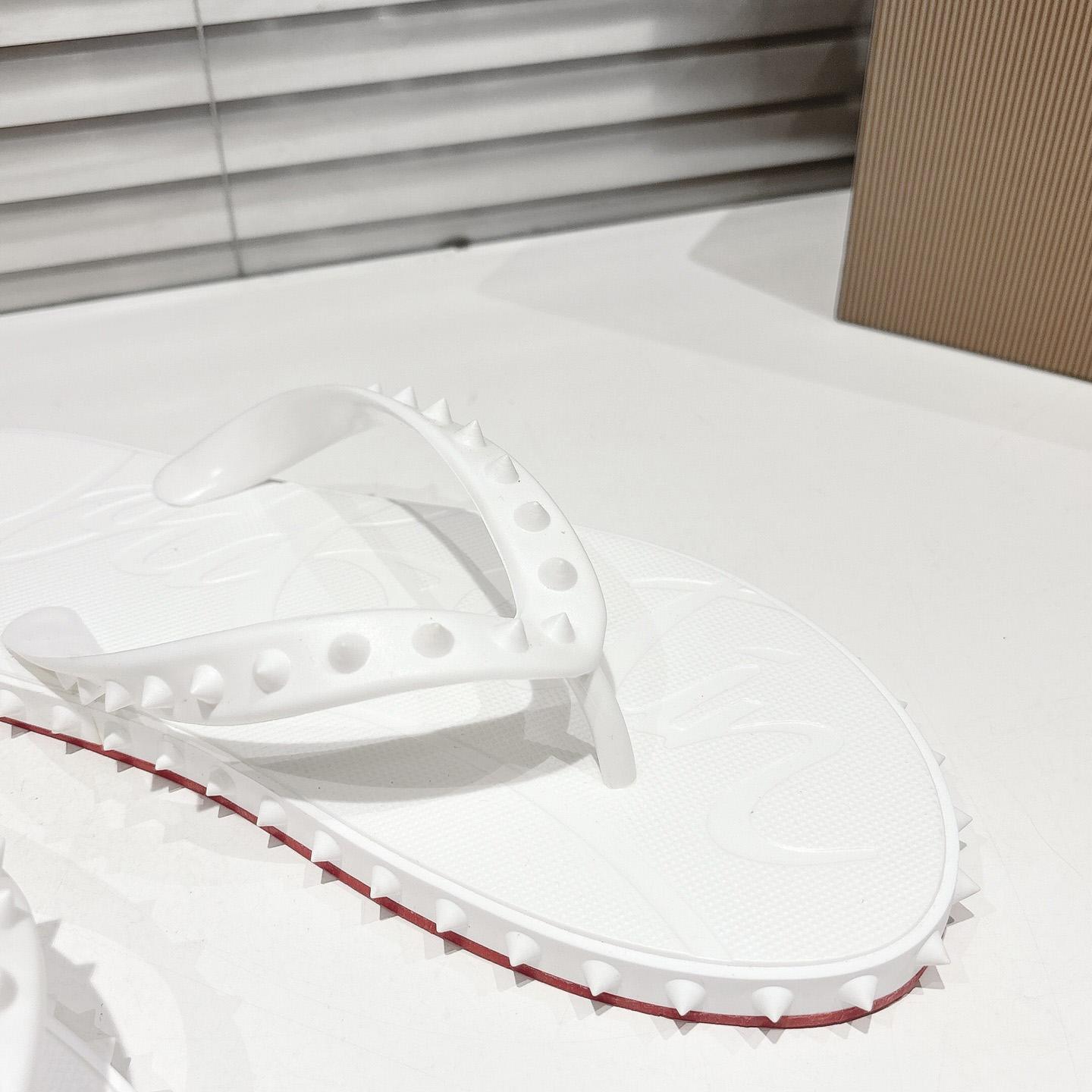 Christian Louboutin Super Loubi Flip Flops - DesignerGu