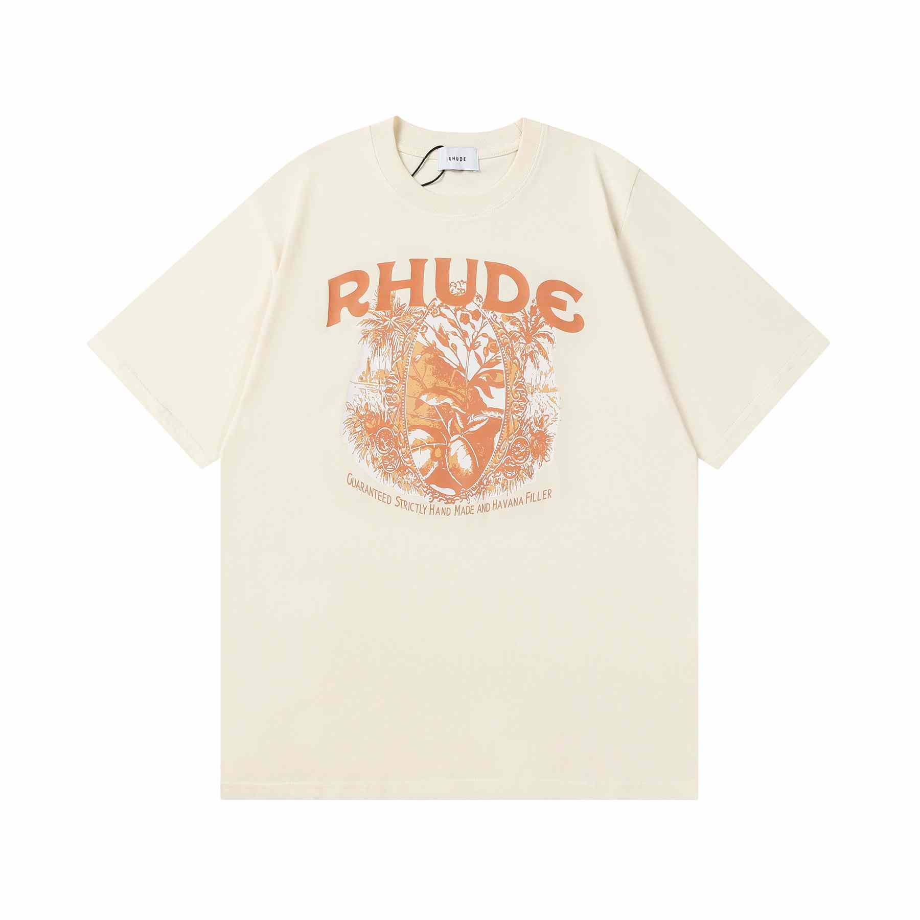 Rhude Cigaro Logo T-Shirt - DesignerGu