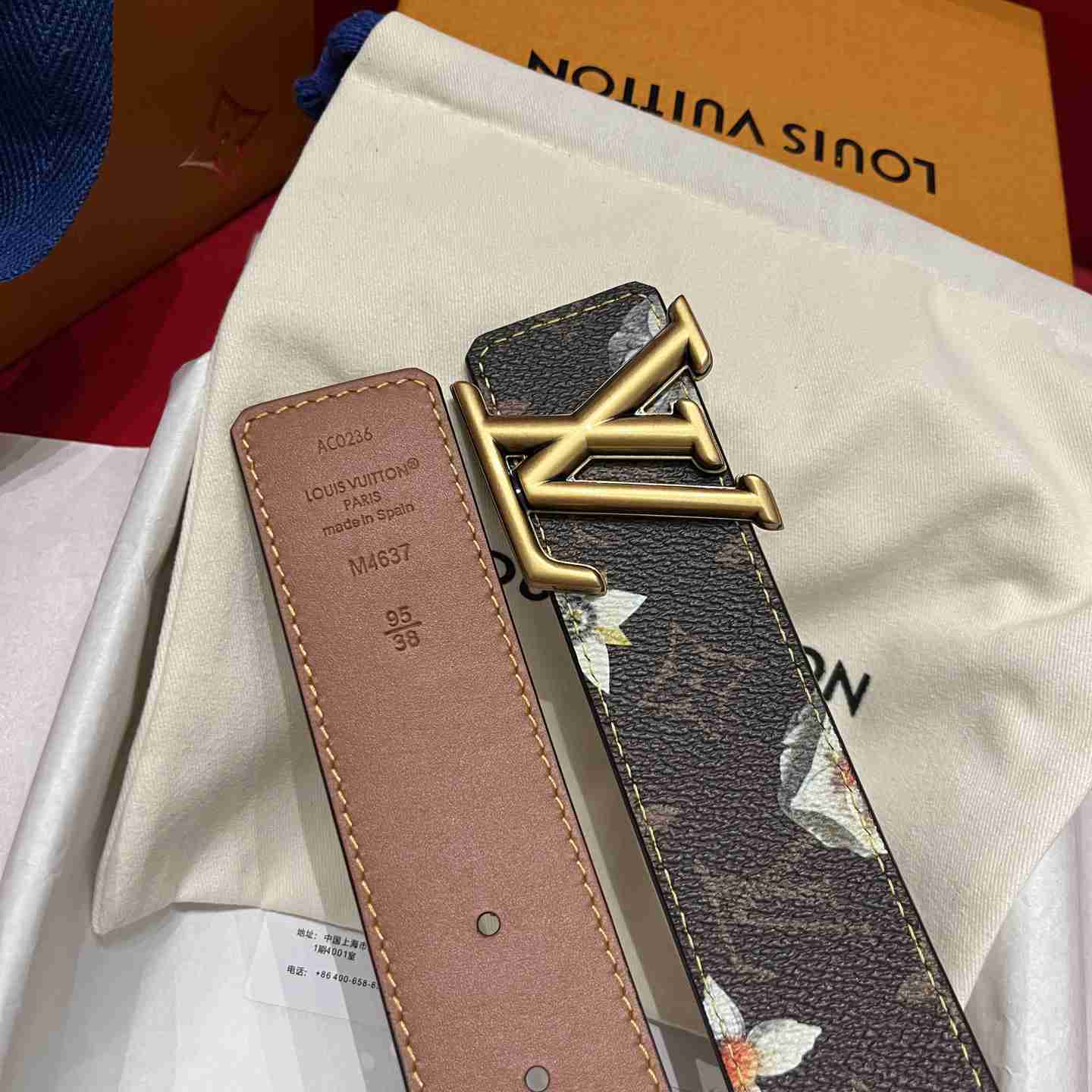 Louis Vuitton 40mm Reversible Belt - DesignerGu