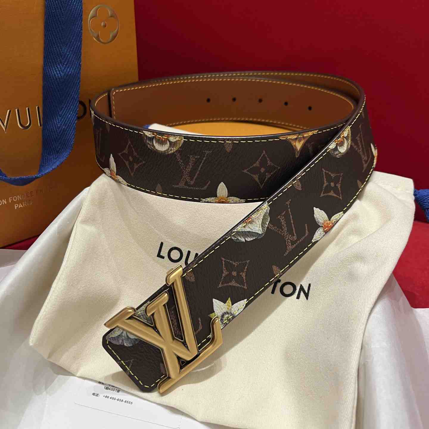Louis Vuitton 40mm Reversible Belt - DesignerGu
