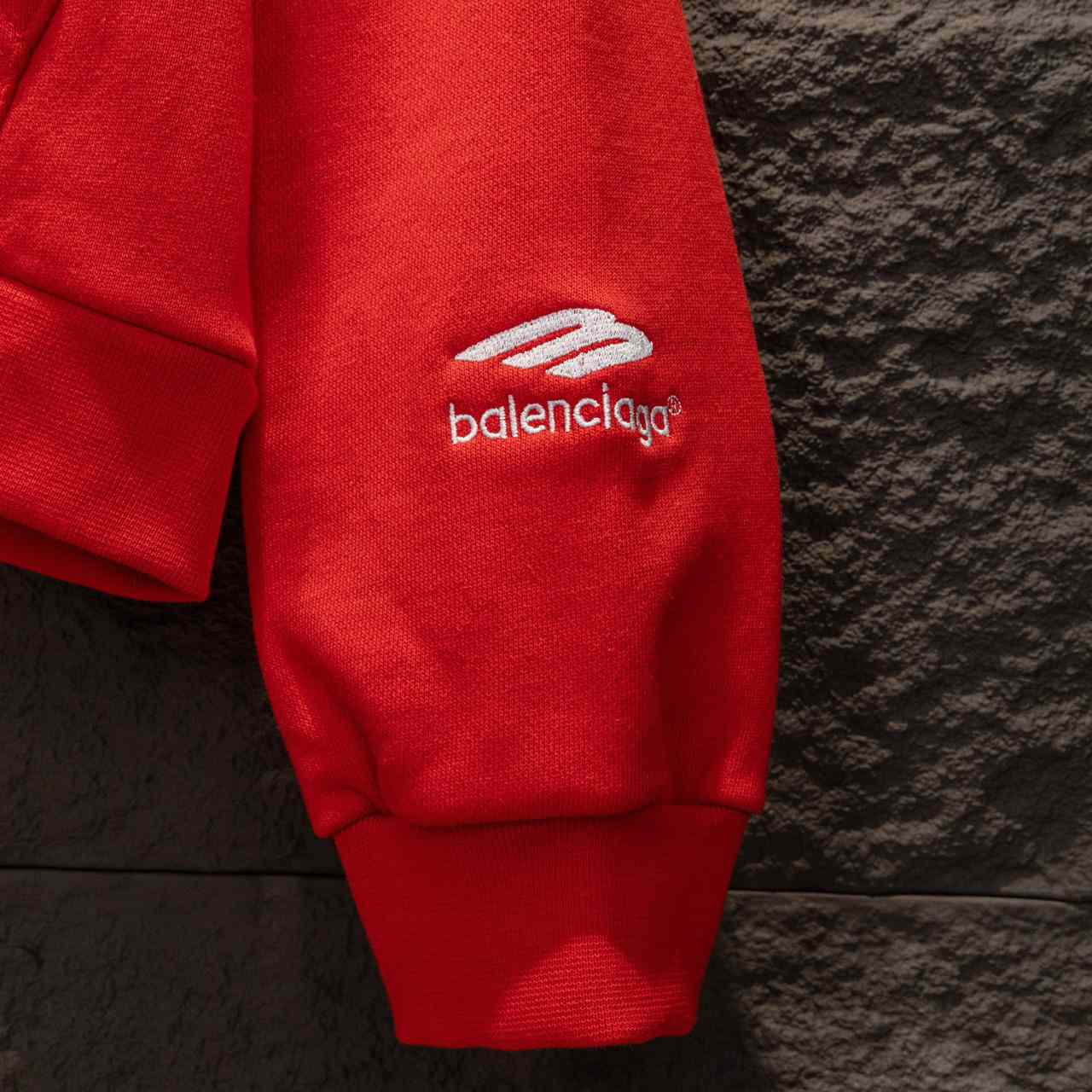 Balenciaga Soccer Paris Zip up Hoodie - DesignerGu
