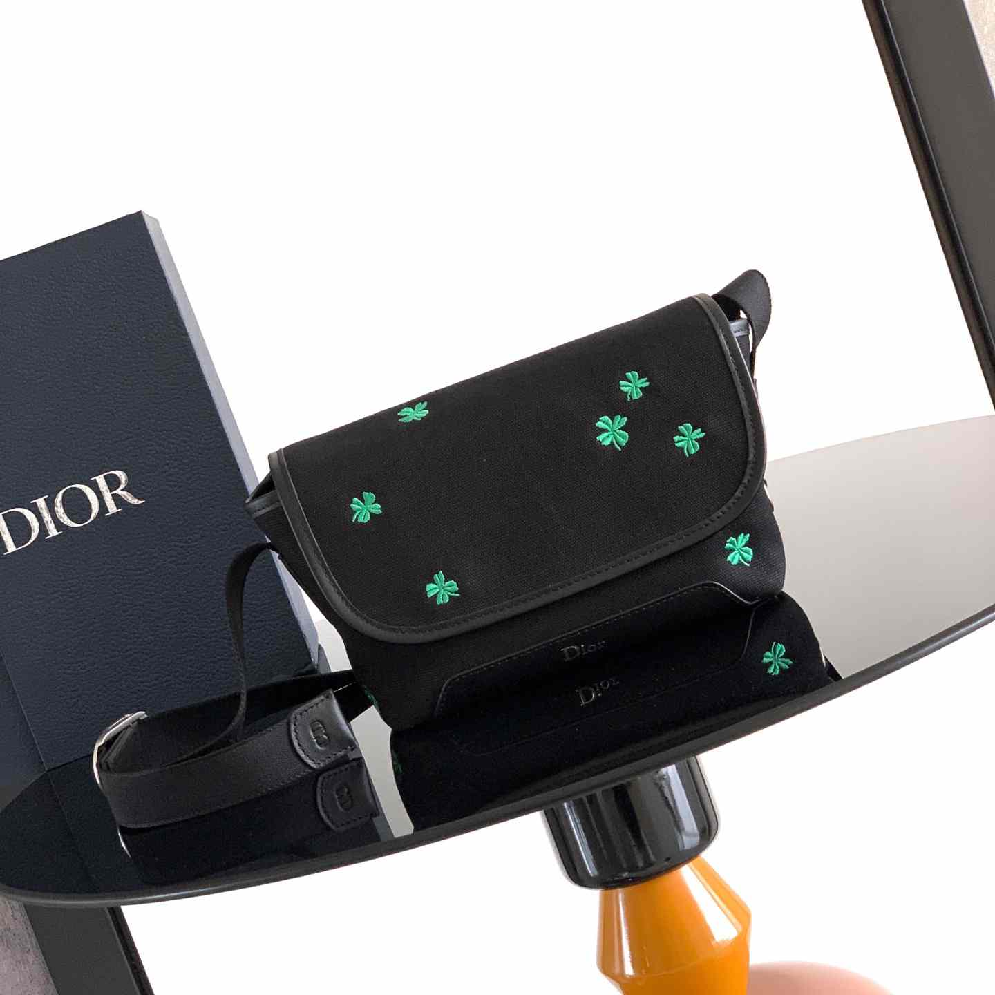 Dior Mini Dior Jett Messenger Bag With Flap - DesignerGu