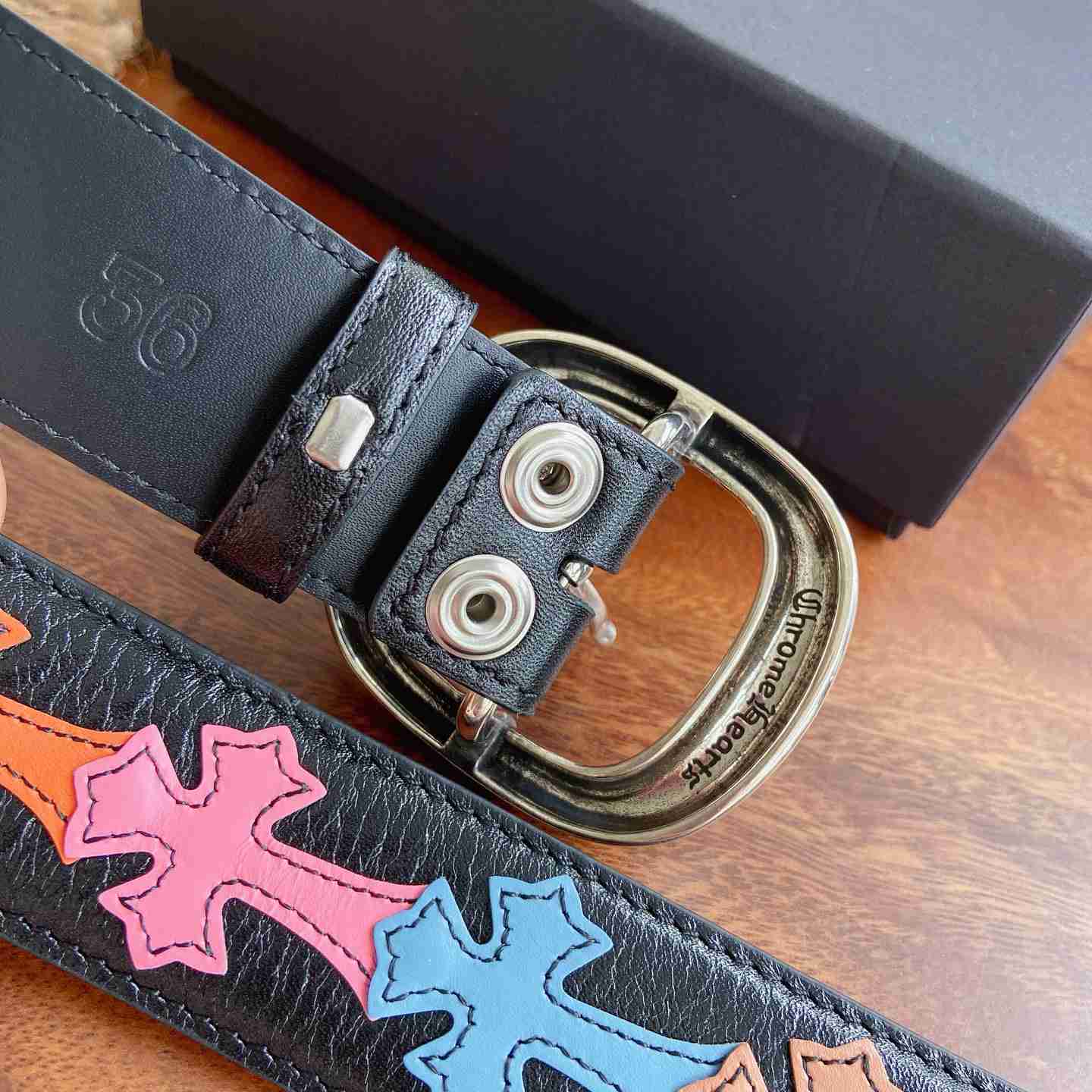 Chrome Hearts Leather Belt   - DesignerGu