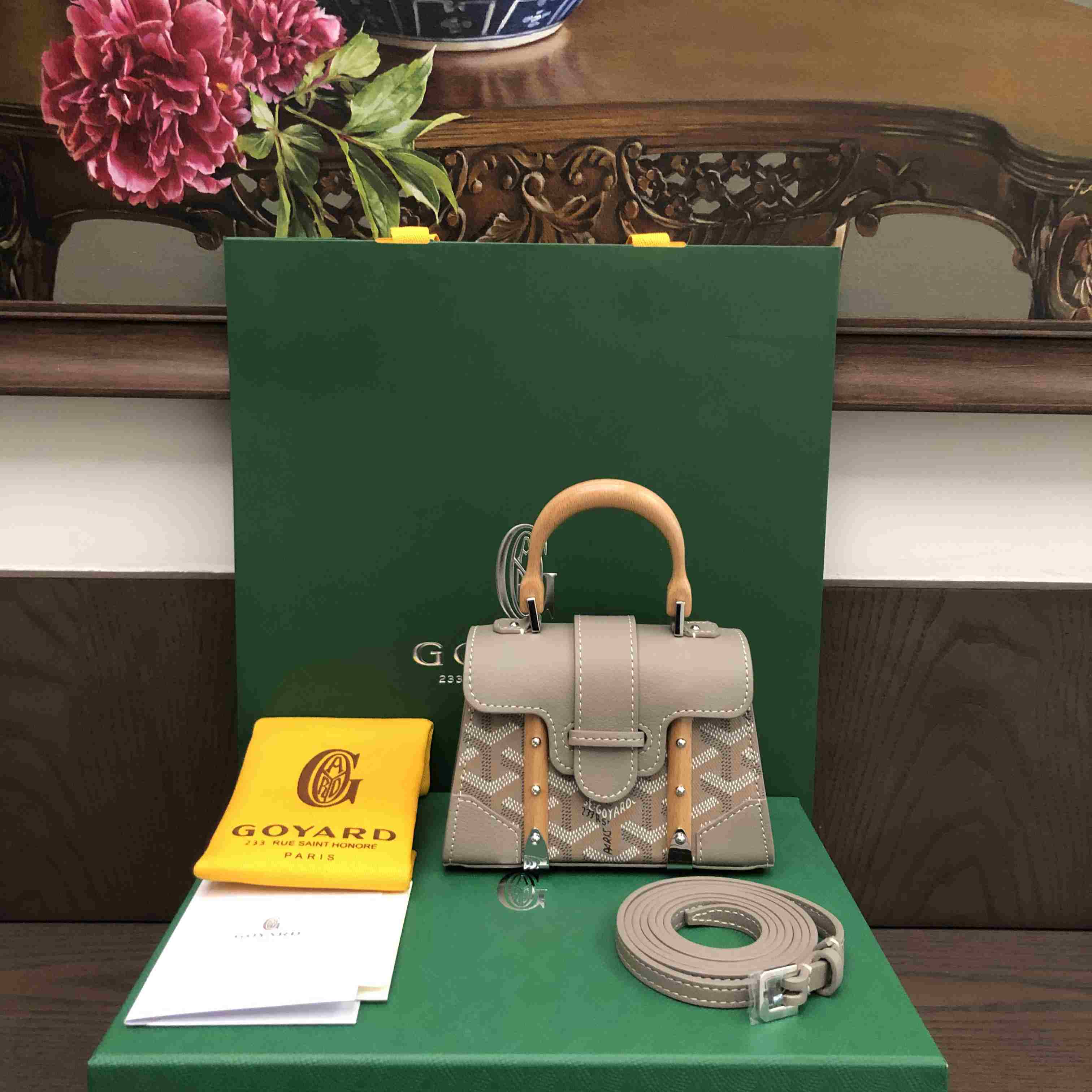 Goyard Saïgon Structuré Mini Bag Limited Edition - DesignerGu