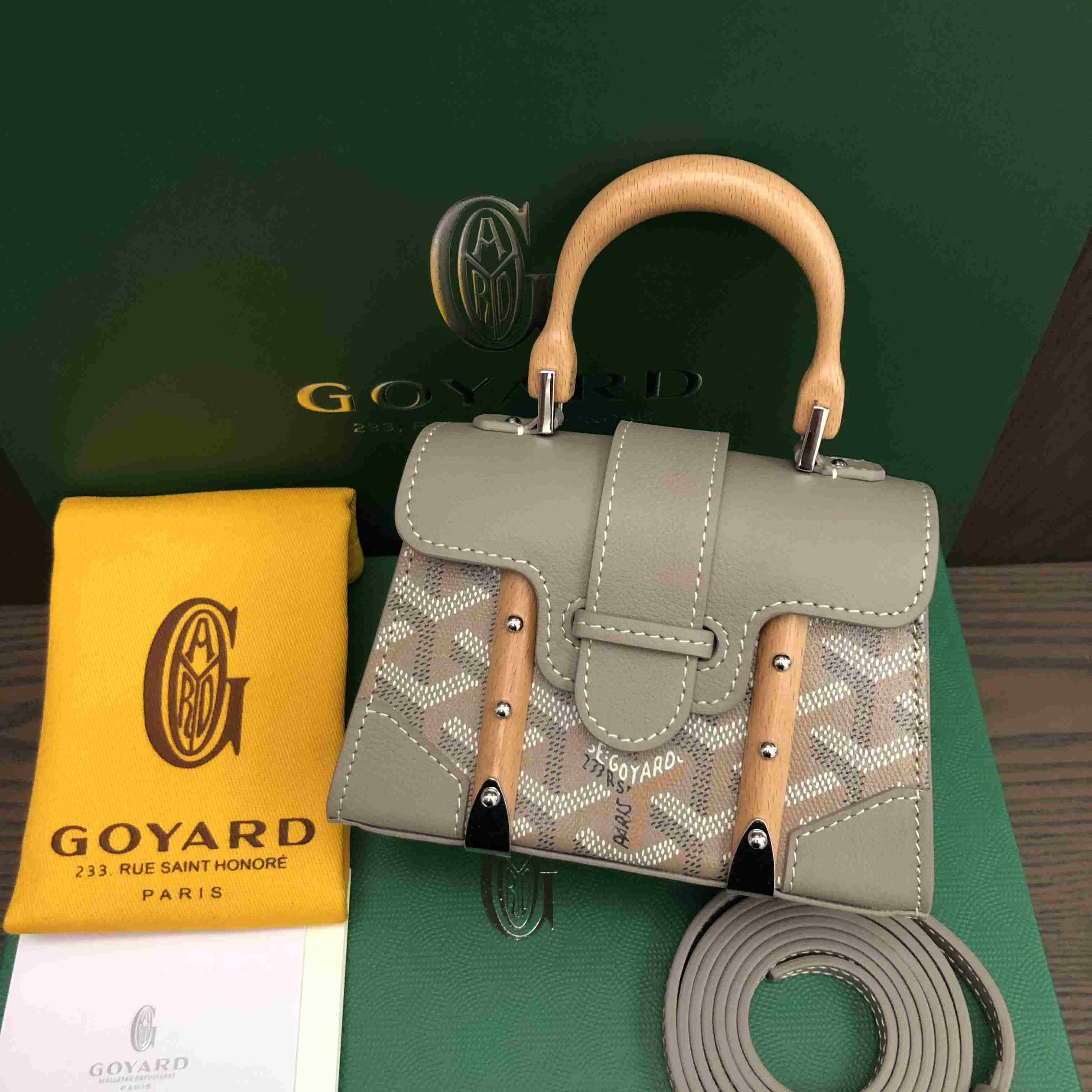 Goyard Saïgon Structuré Mini Bag Limited Edition - DesignerGu
