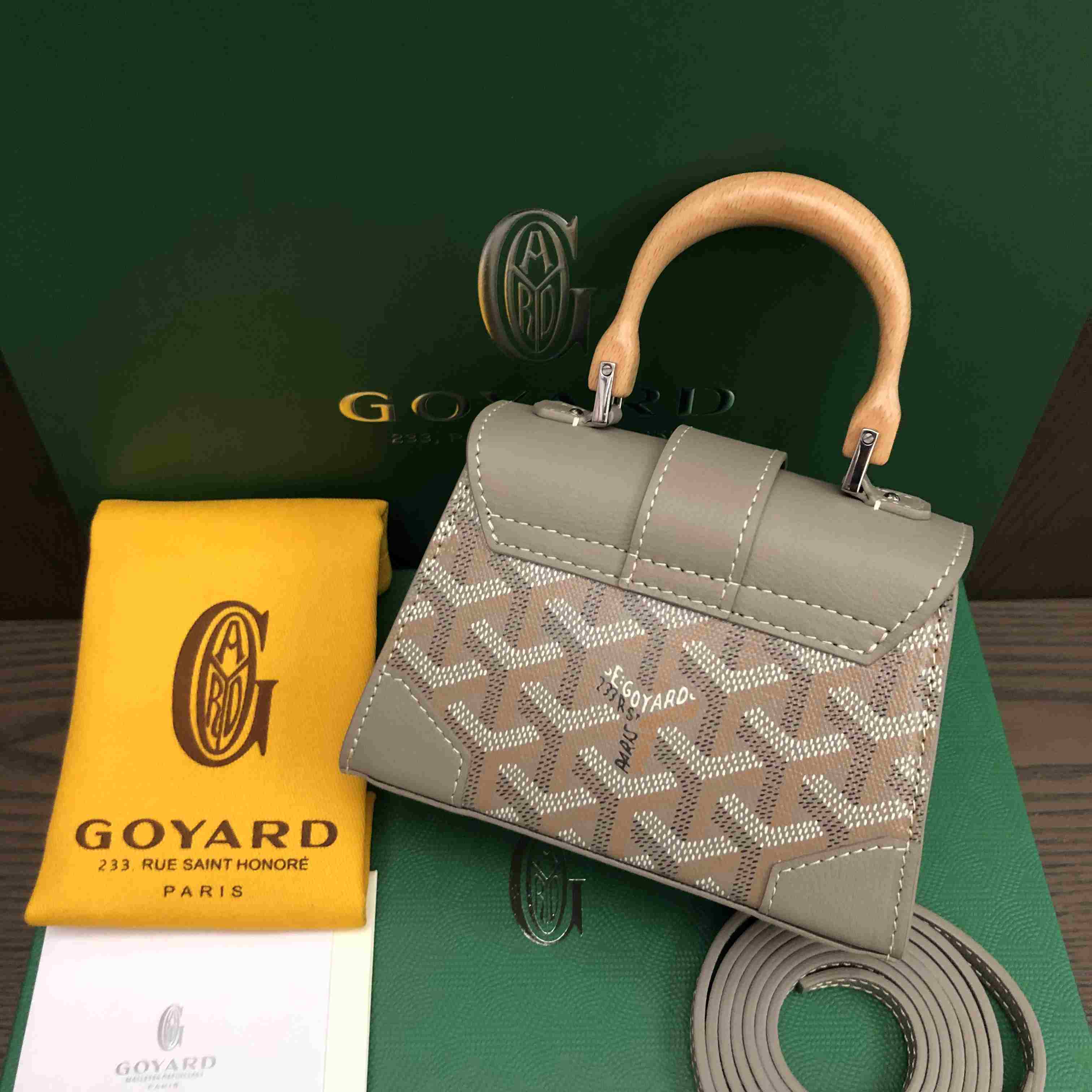 Goyard Saïgon Structuré Mini Bag Limited Edition - DesignerGu