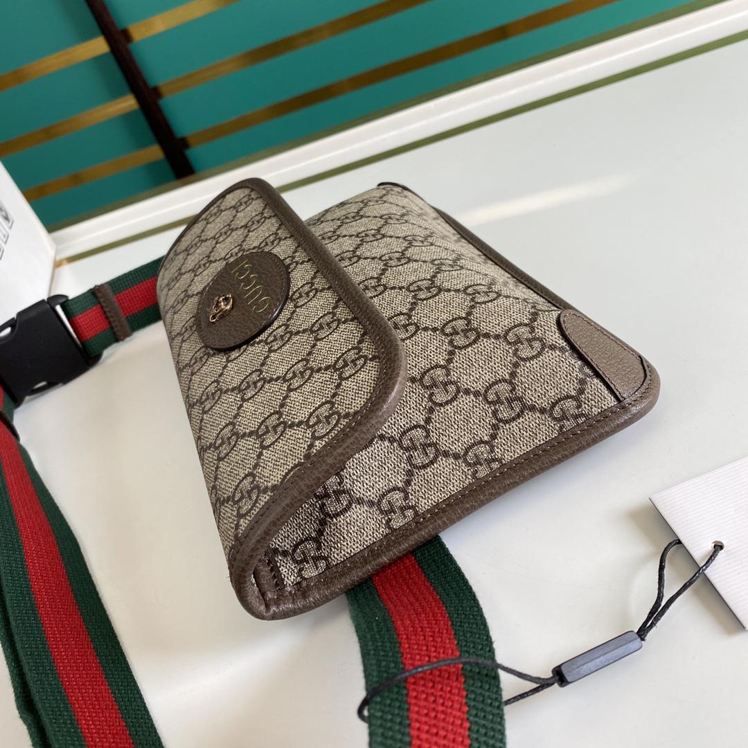 Gucci GG Supreme Web Neo Vintage Belt Bag - DesignerGu