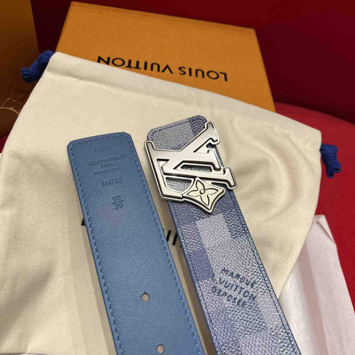 Louis Vuitton 40mm Reversible Belt - DesignerGu