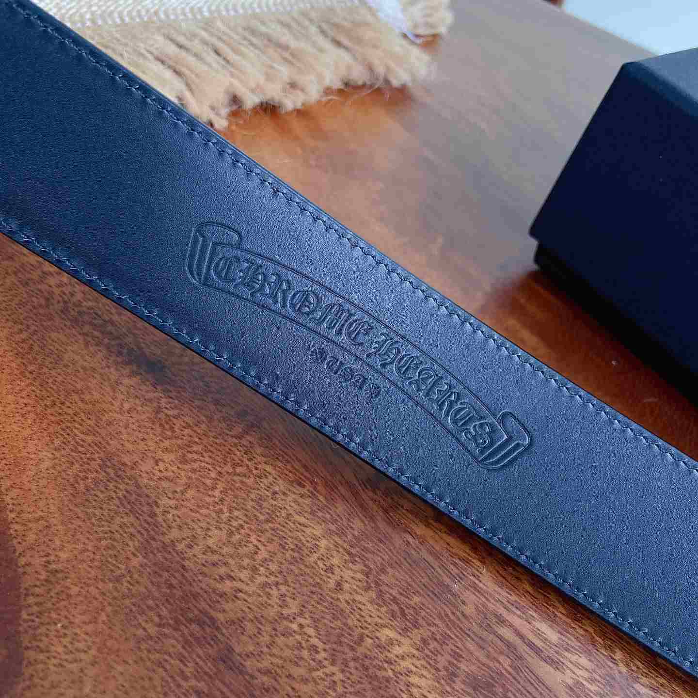 Chrome Hearts Leather Belt   - DesignerGu
