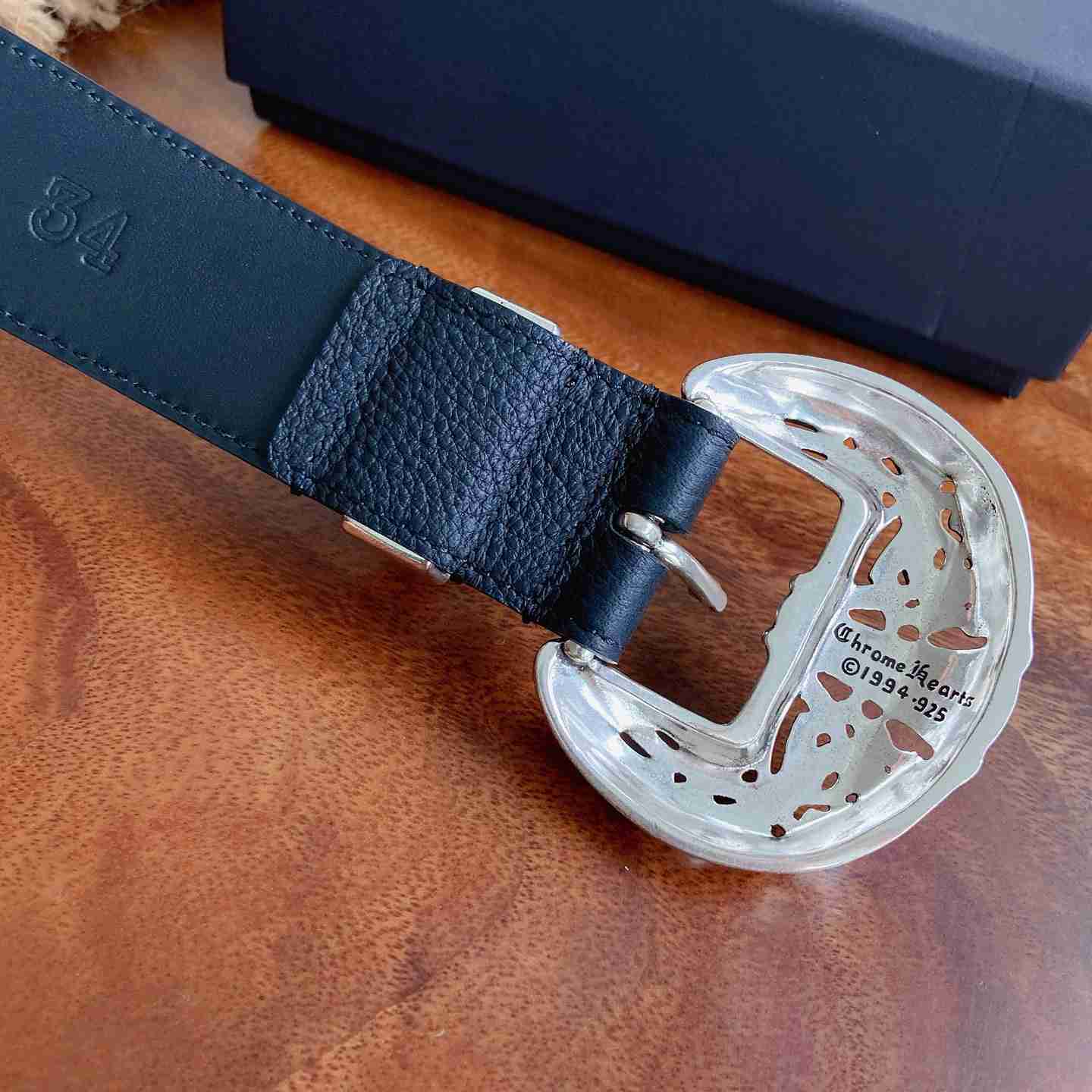 Chrome Hearts Leather Belt   - DesignerGu