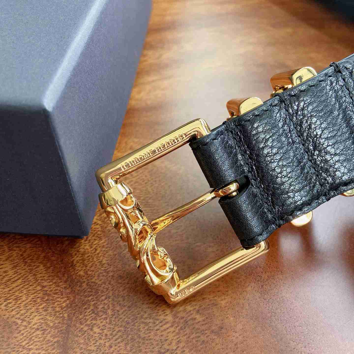 Chrome Hearts Leather Belt   - DesignerGu