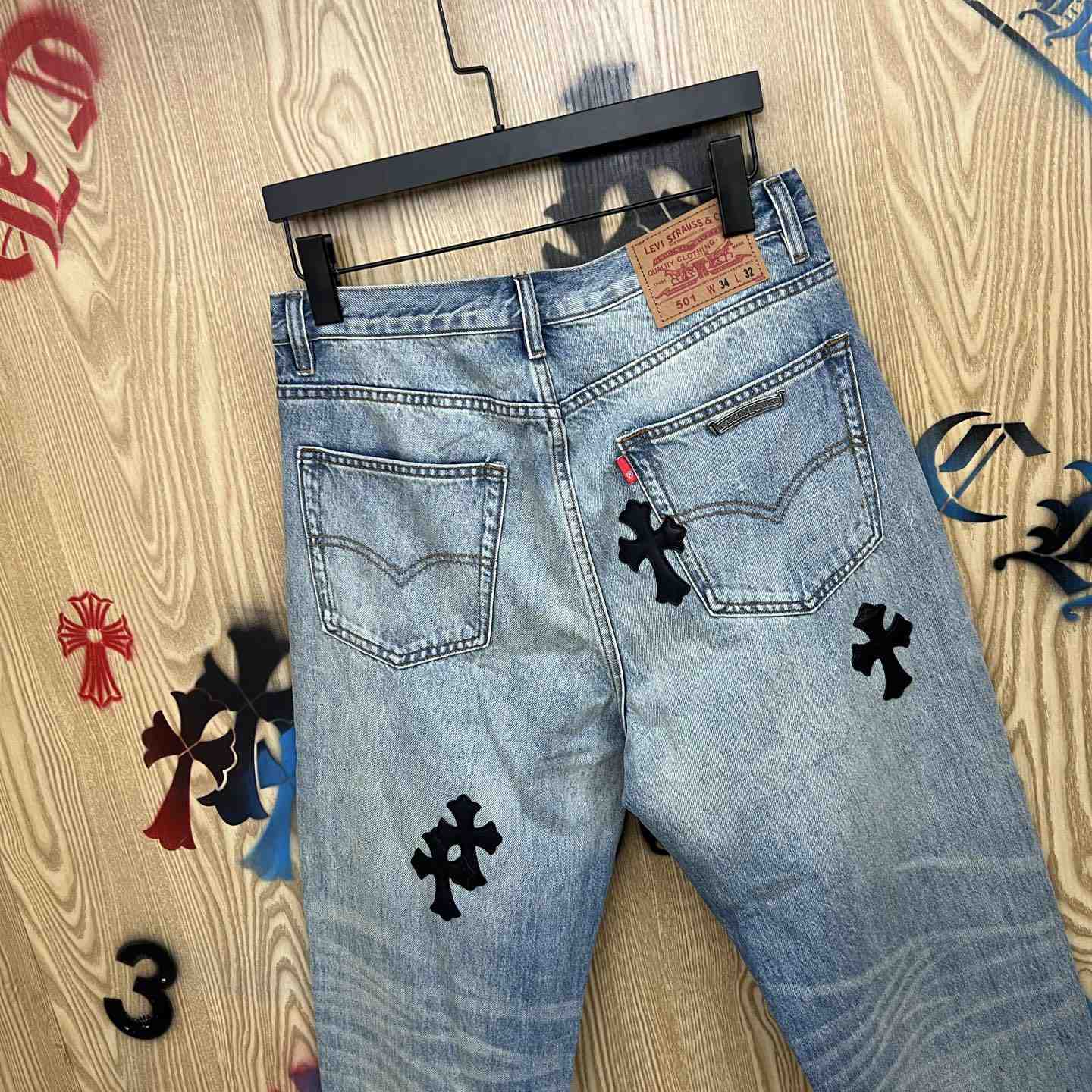 Chrome Hearts  Jeans  - DesignerGu