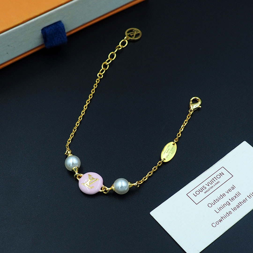 Louis Vuitton LV Pearly Confetti Bracelet MA114A - DesignerGu