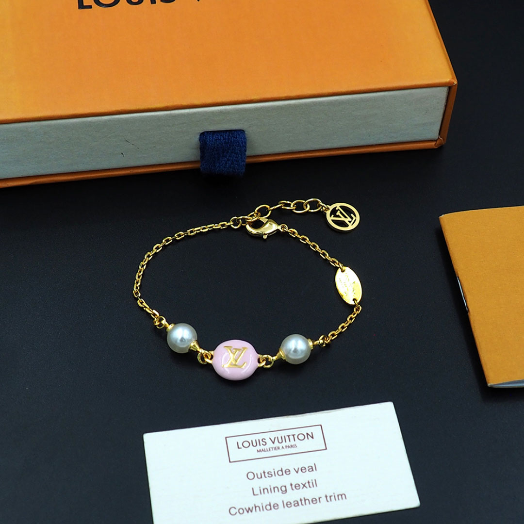 Louis Vuitton LV Pearly Confetti Bracelet MA114A - DesignerGu