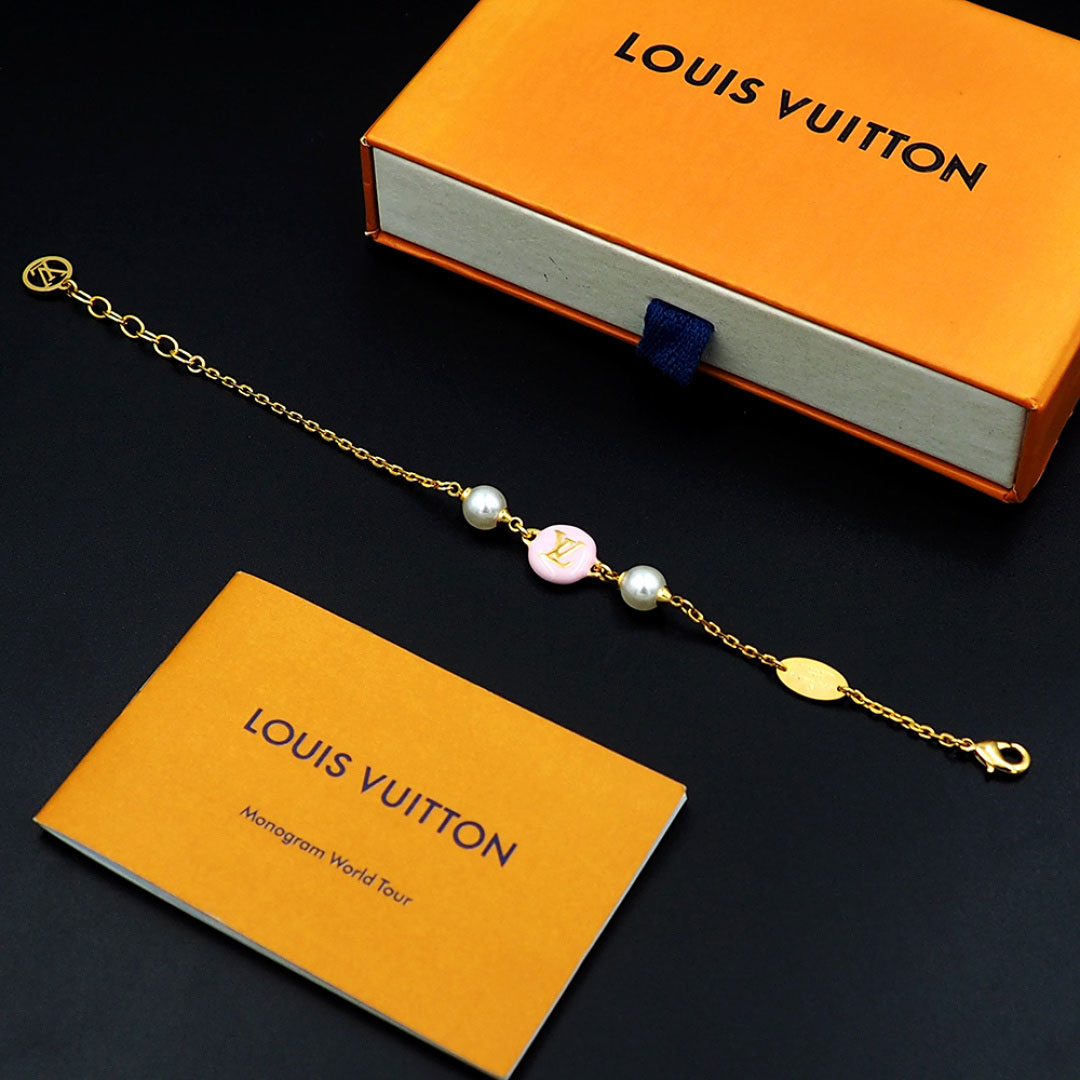 Louis Vuitton LV Pearly Confetti Bracelet MA114A - DesignerGu