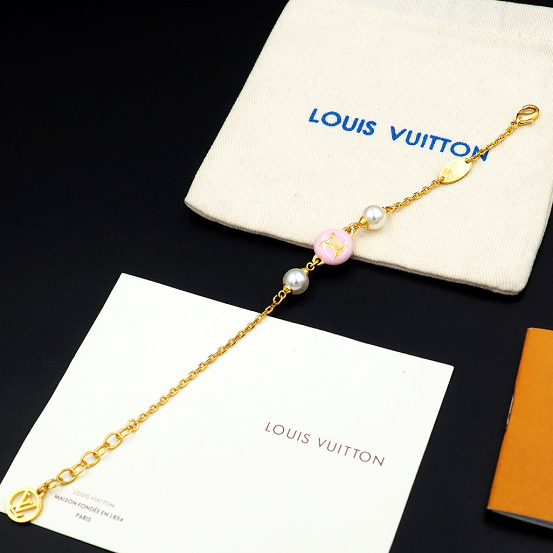 Louis Vuitton LV Pearly Confetti Bracelet MA114A - DesignerGu