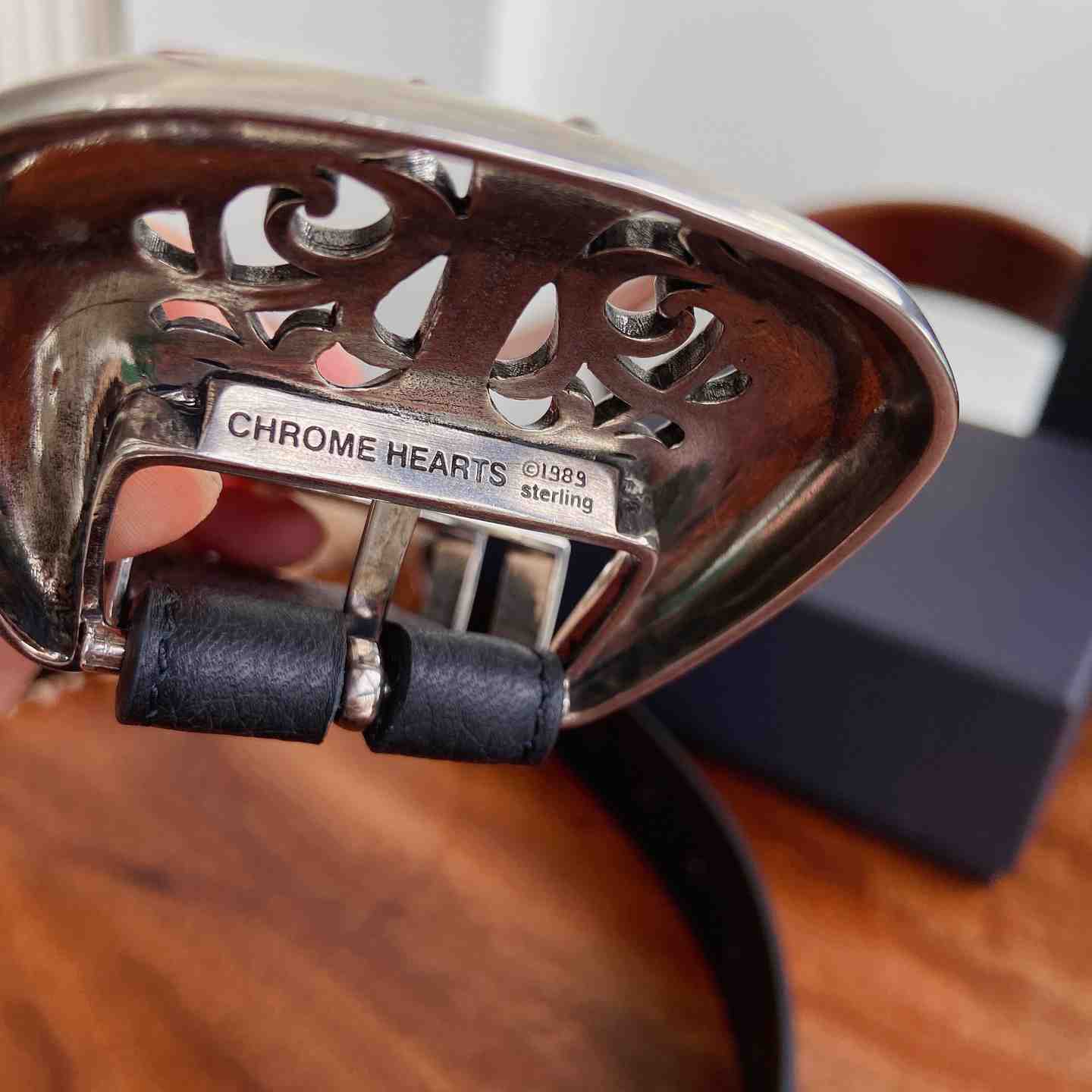 Chrome Hearts Leather Belt   - DesignerGu