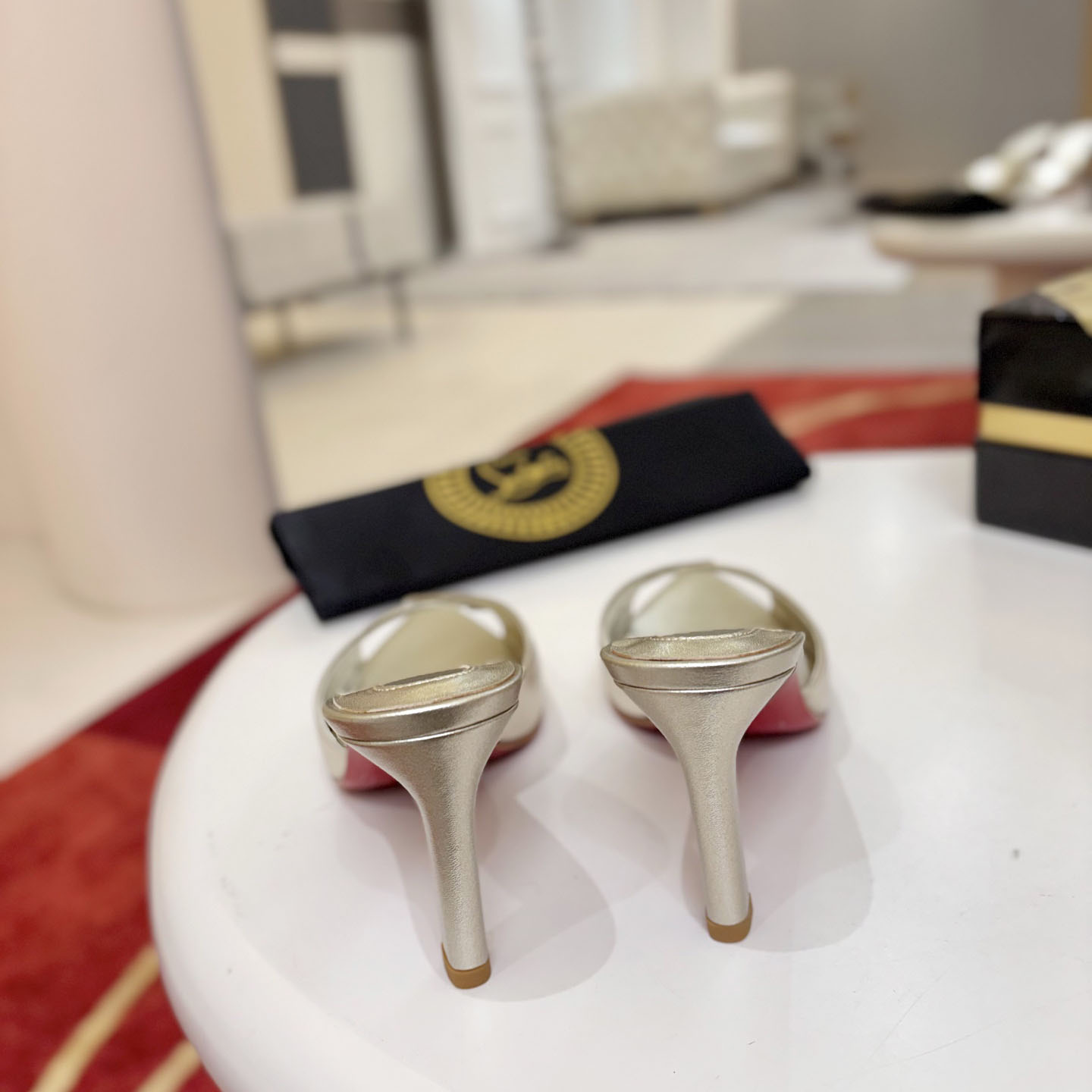 Christian Louboutin Fanny Slide 85 mm Mules - DesignerGu