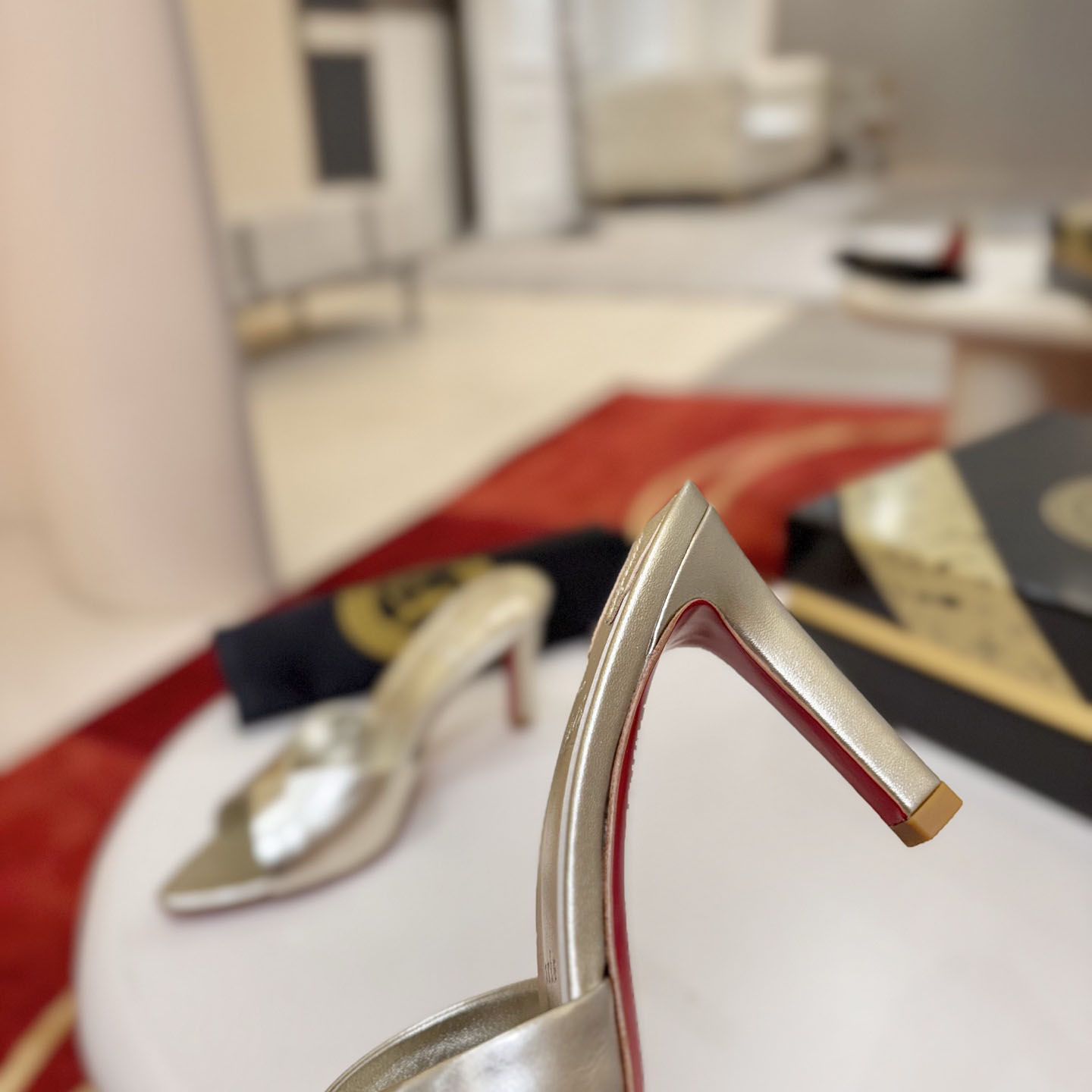 Christian Louboutin Fanny Slide 85 mm Mules - DesignerGu