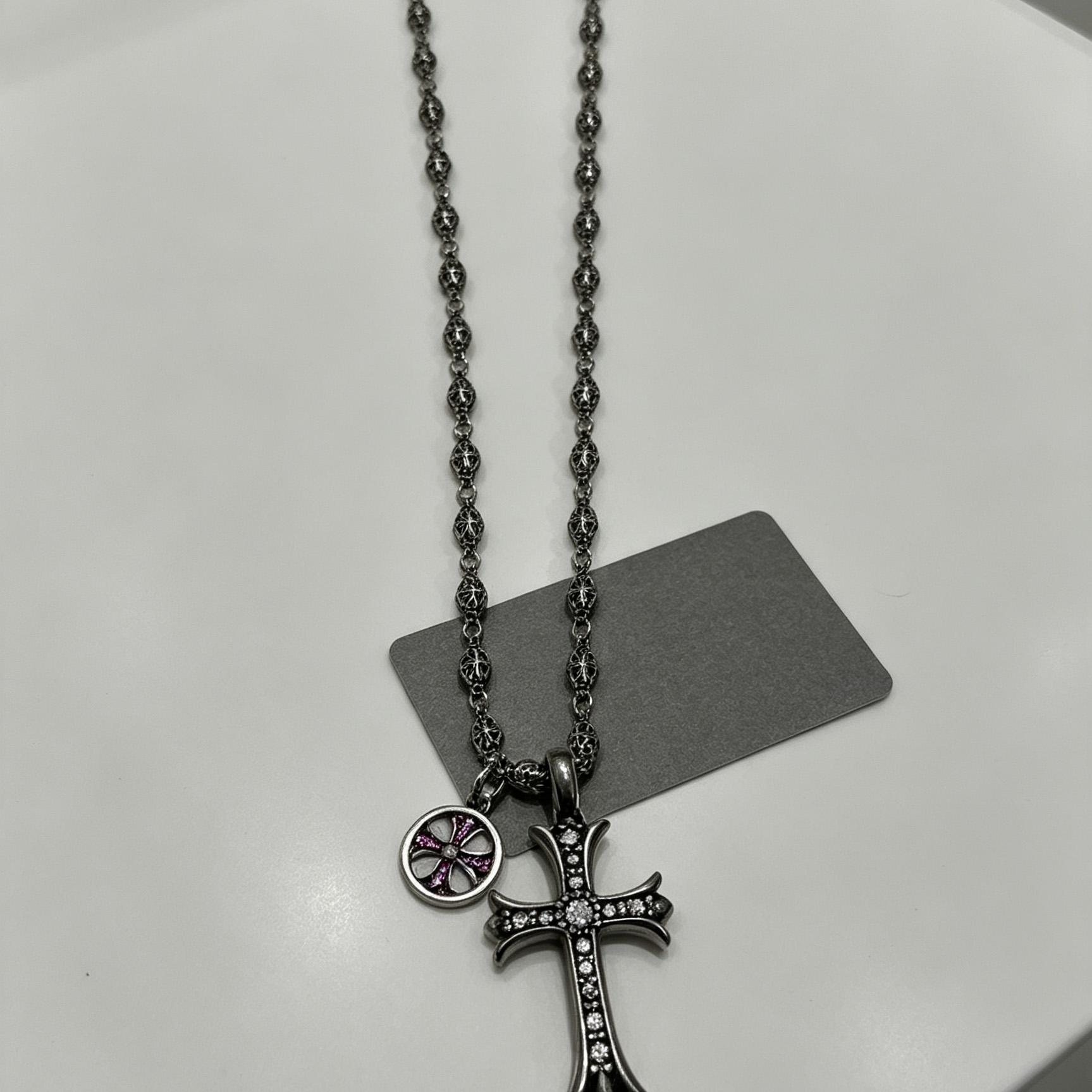 Chrome Heart Necklace   - DesignerGu