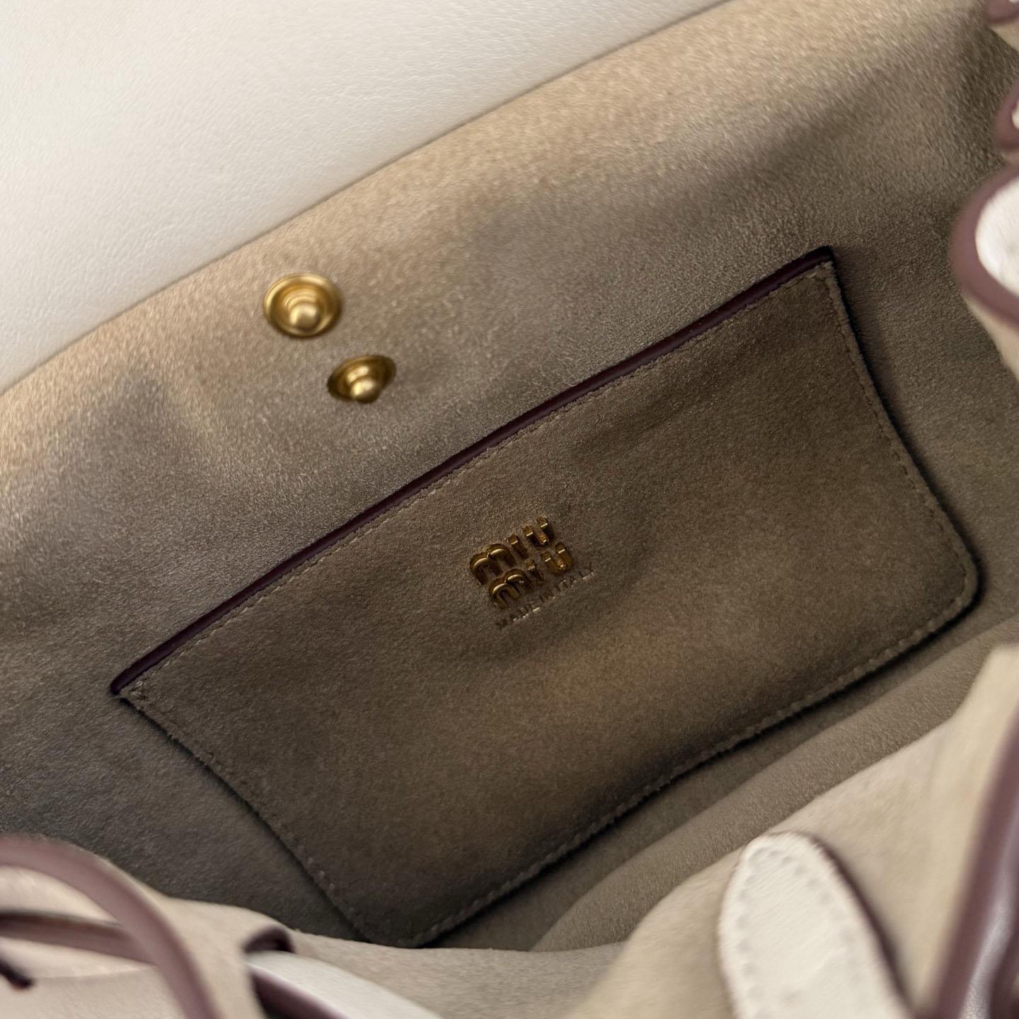 Miu Miu Rendez-Vous Nappa Leather Bag - DesignerGu