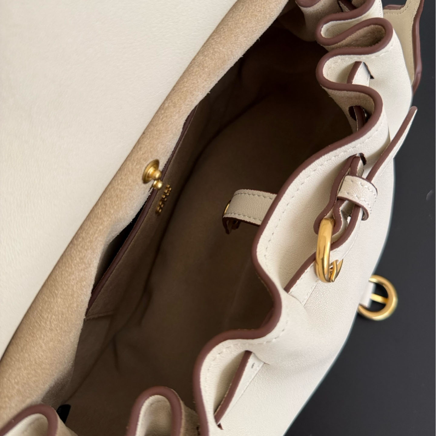 Miu Miu Rendez-Vous Nappa Leather Bag - DesignerGu