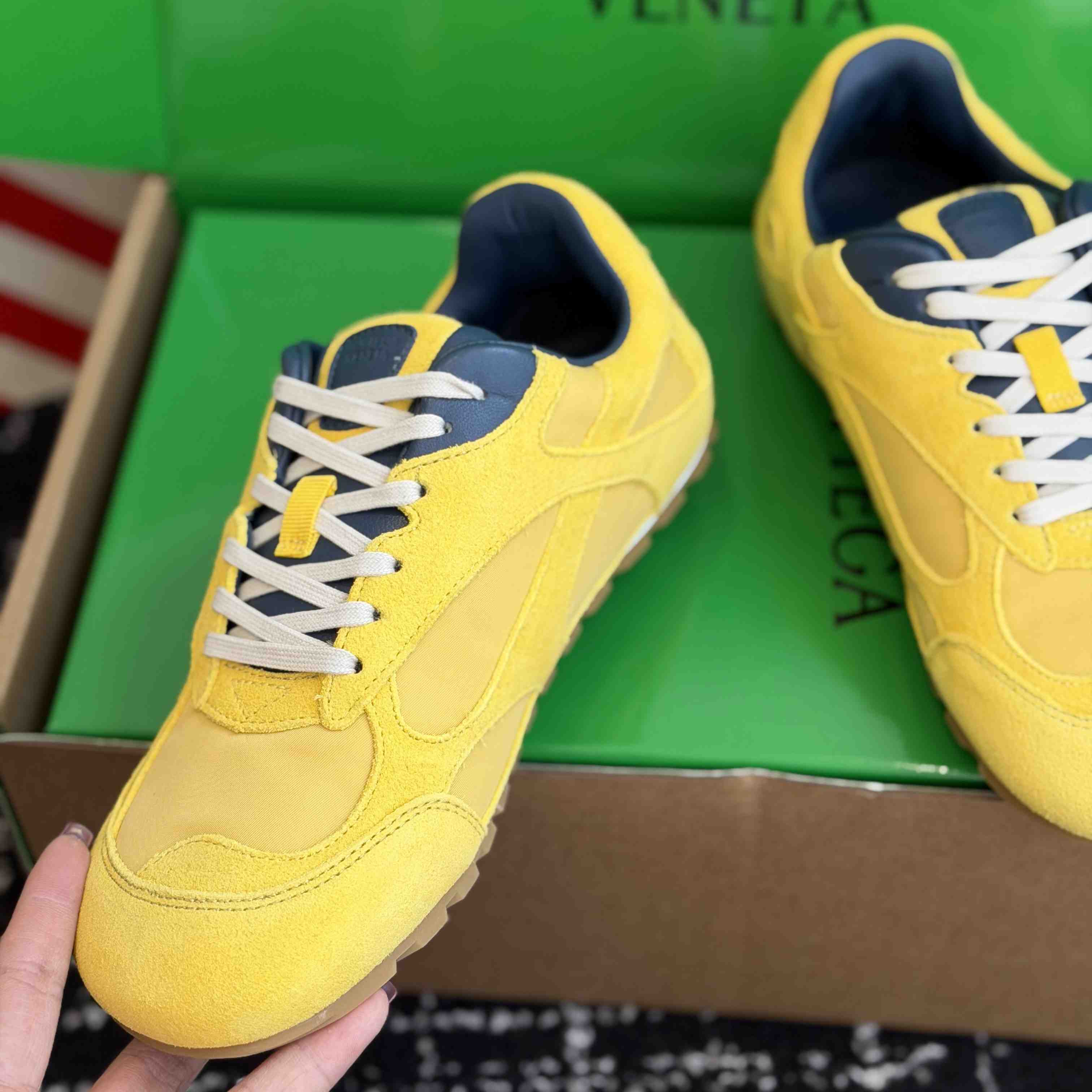 Bottega Veneta Orbit Flash Sneaker - DesignerGu