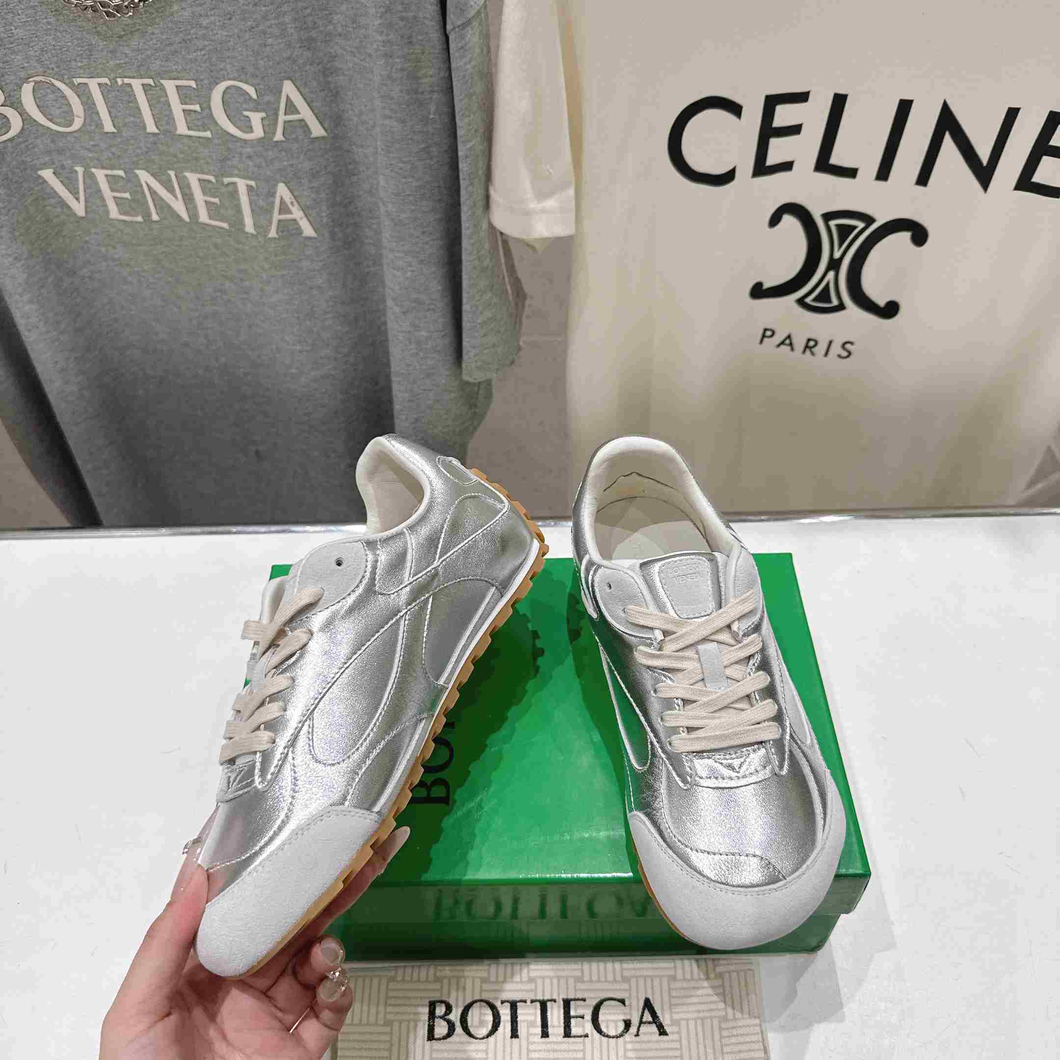 Bottega Veneta Orbit Flash Sneaker - DesignerGu