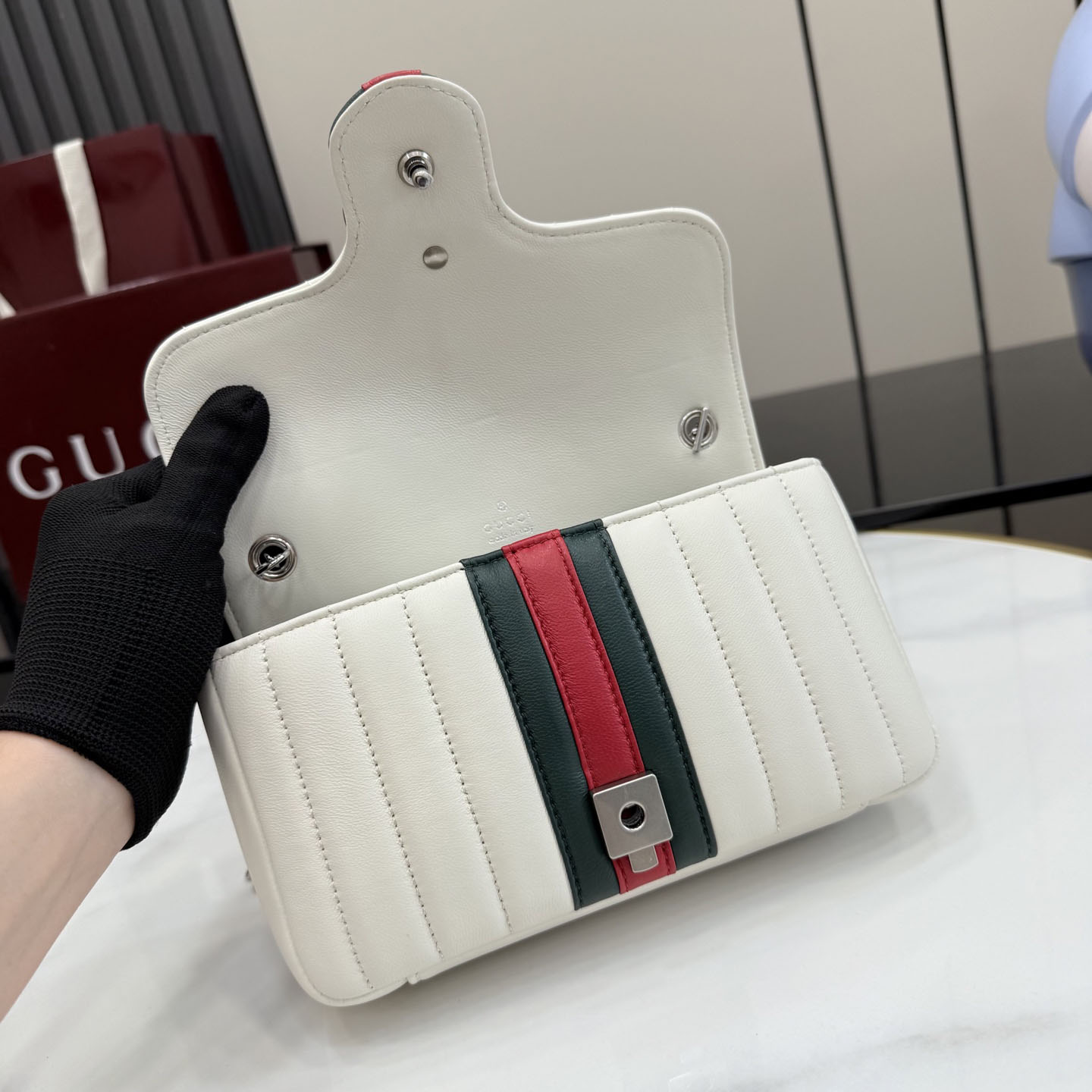 Gucci Jetset GG Marmont Small Shoulder Bag A006X1 - DesignerGu