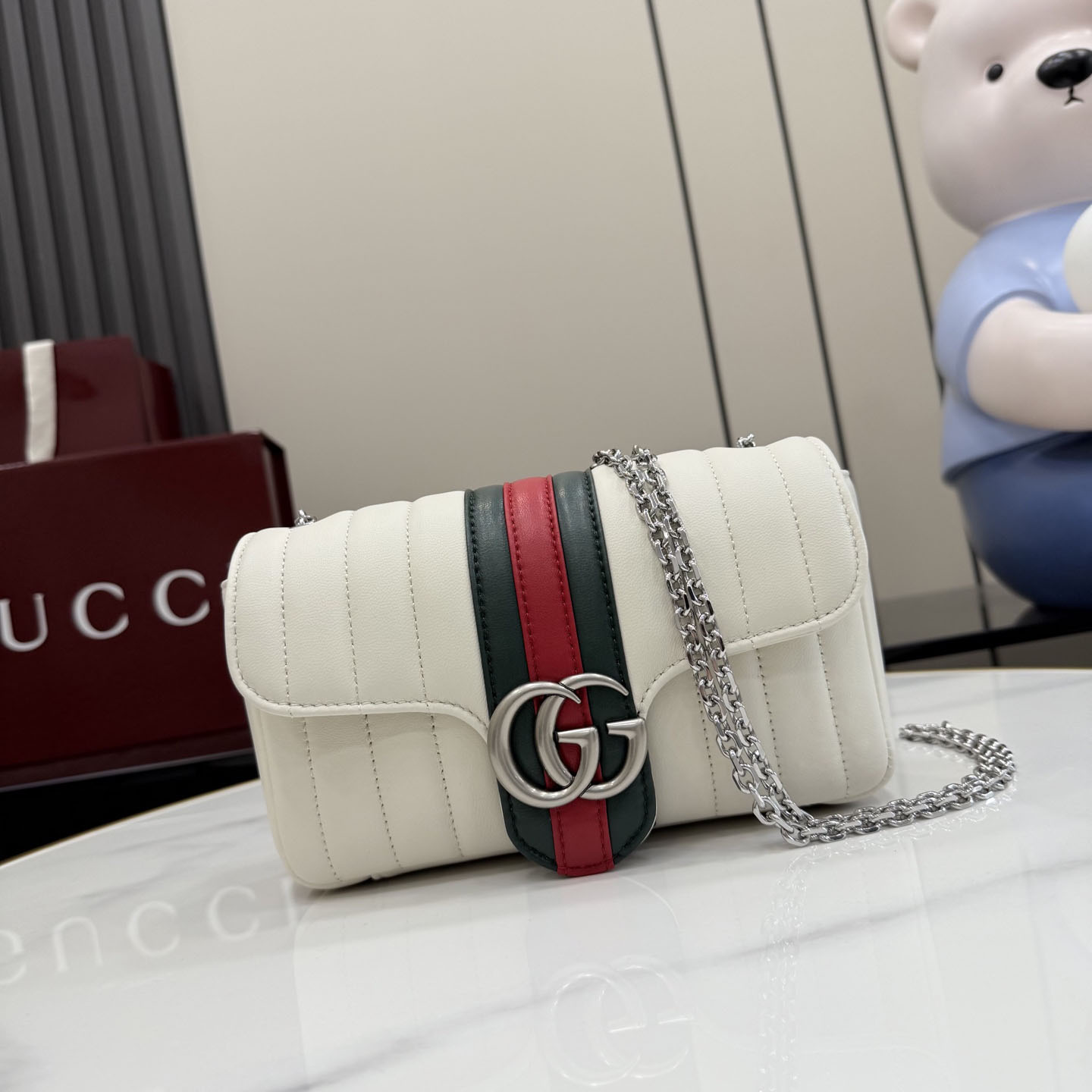 Gucci Jetset GG Marmont Small Shoulder Bag A006X1 - DesignerGu