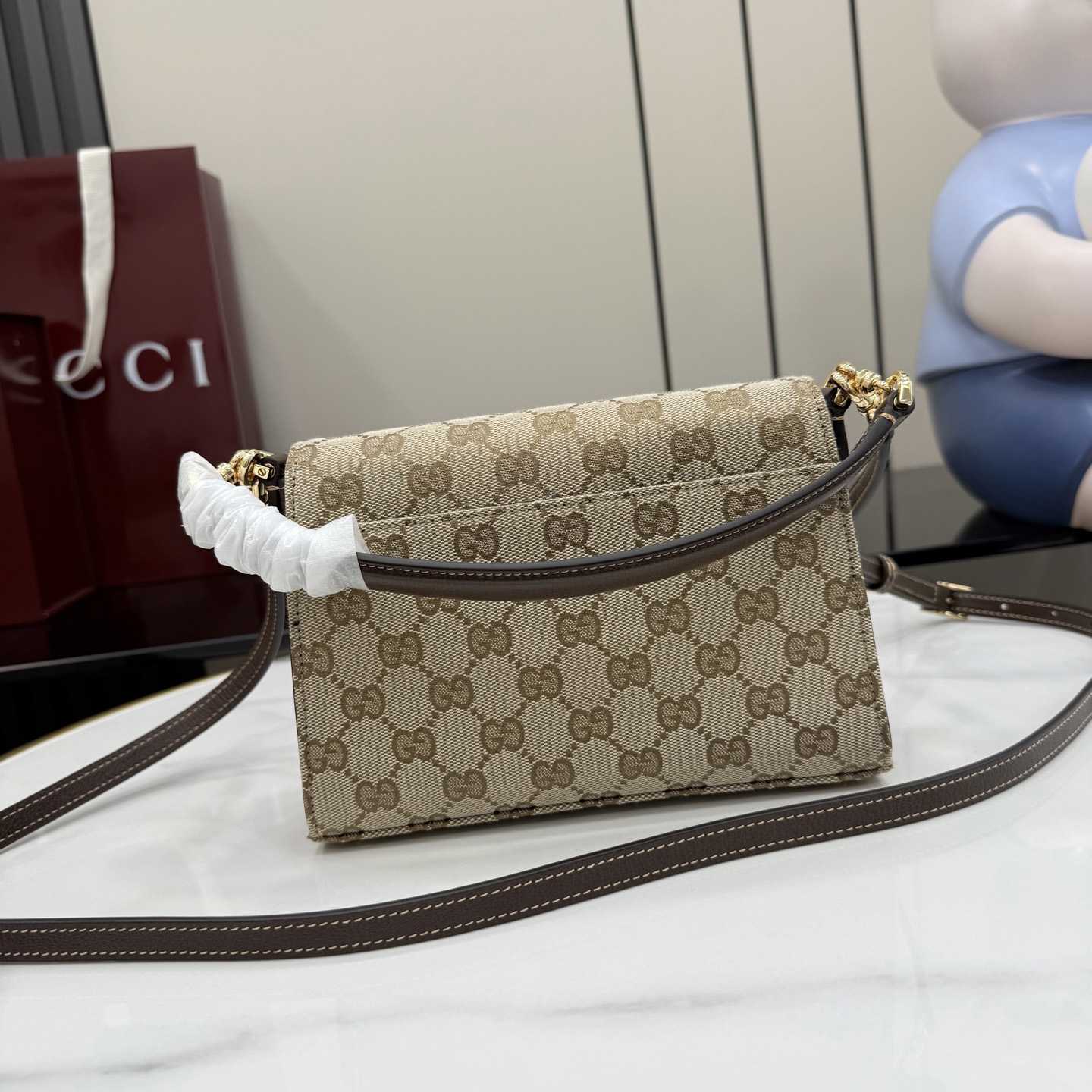 Gucci Horsebit Duomo Small Top HandleBag A006O9 - DesignerGu