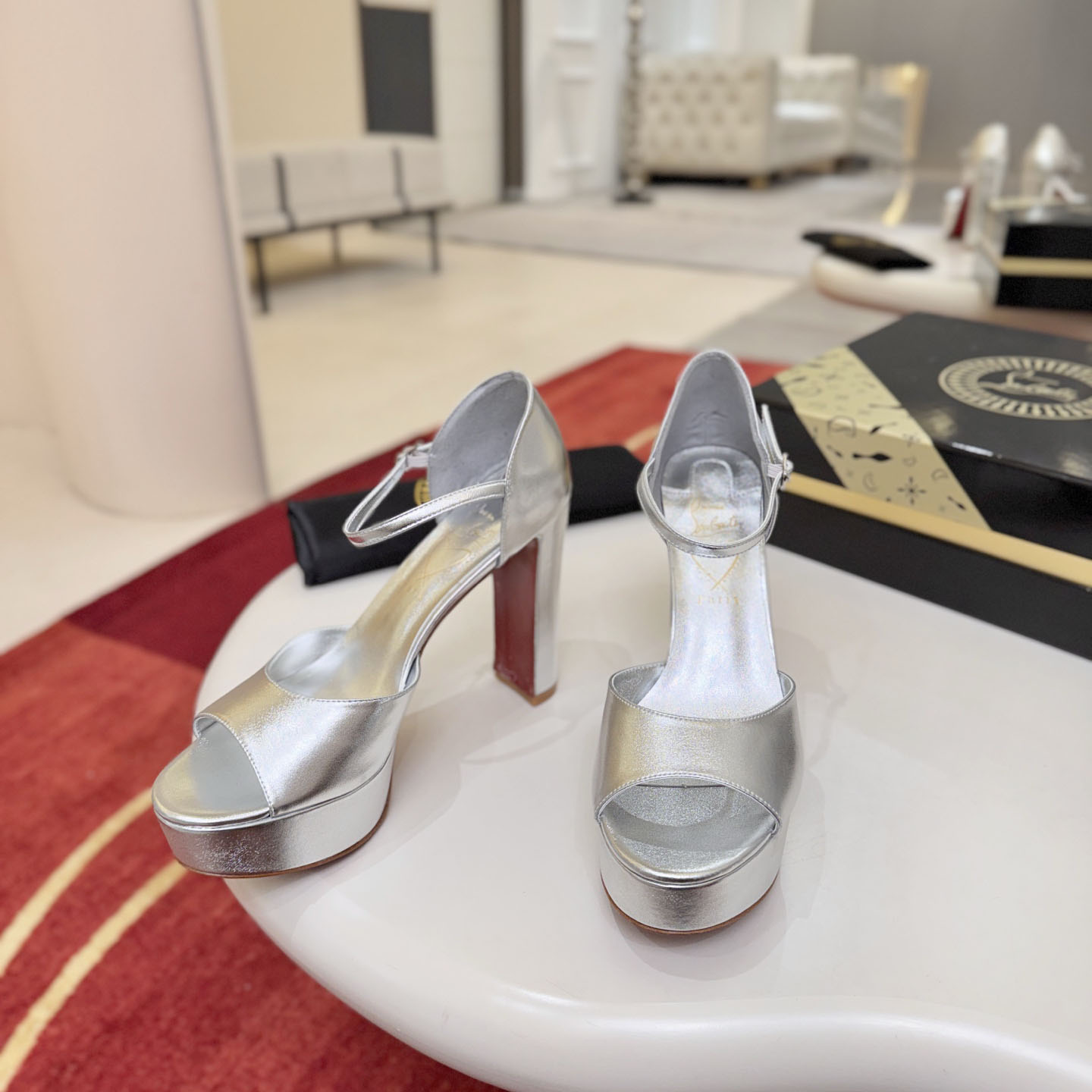 Christian Louboutin Sandaloo 130 mm Strappy Sandals  - DesignerGu