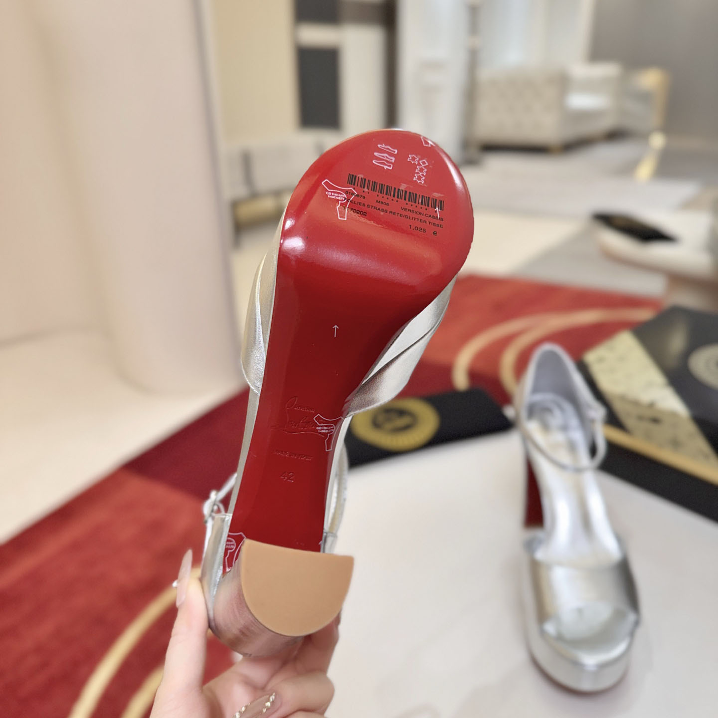 Christian Louboutin Sandaloo 130 mm Strappy Sandals  - DesignerGu