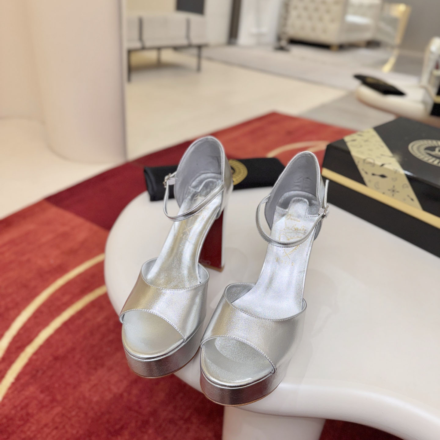 Christian Louboutin Sandaloo 130 mm Strappy Sandals  - DesignerGu