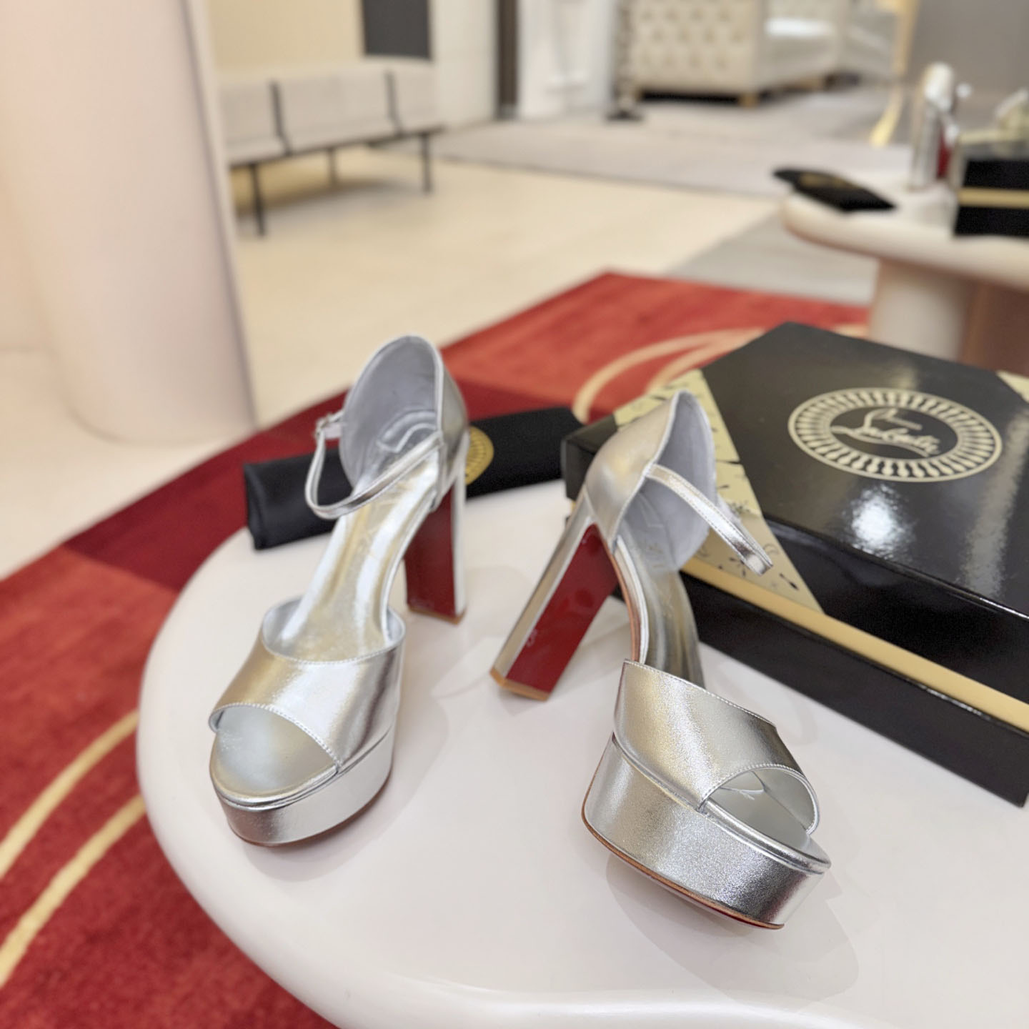 Christian Louboutin Sandaloo 130 mm Strappy Sandals  - DesignerGu