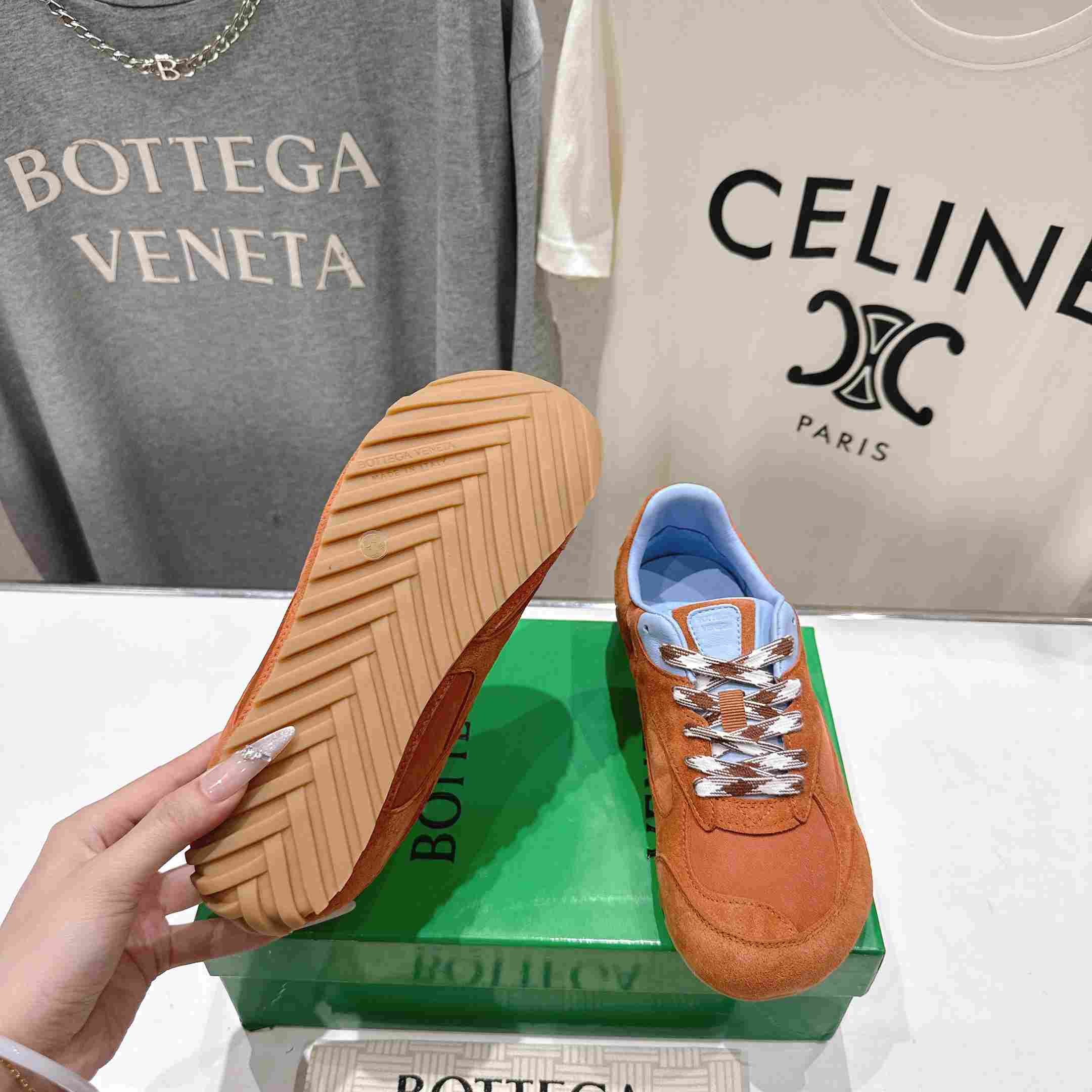 Bottega Veneta Orbit Flash Sneaker - DesignerGu